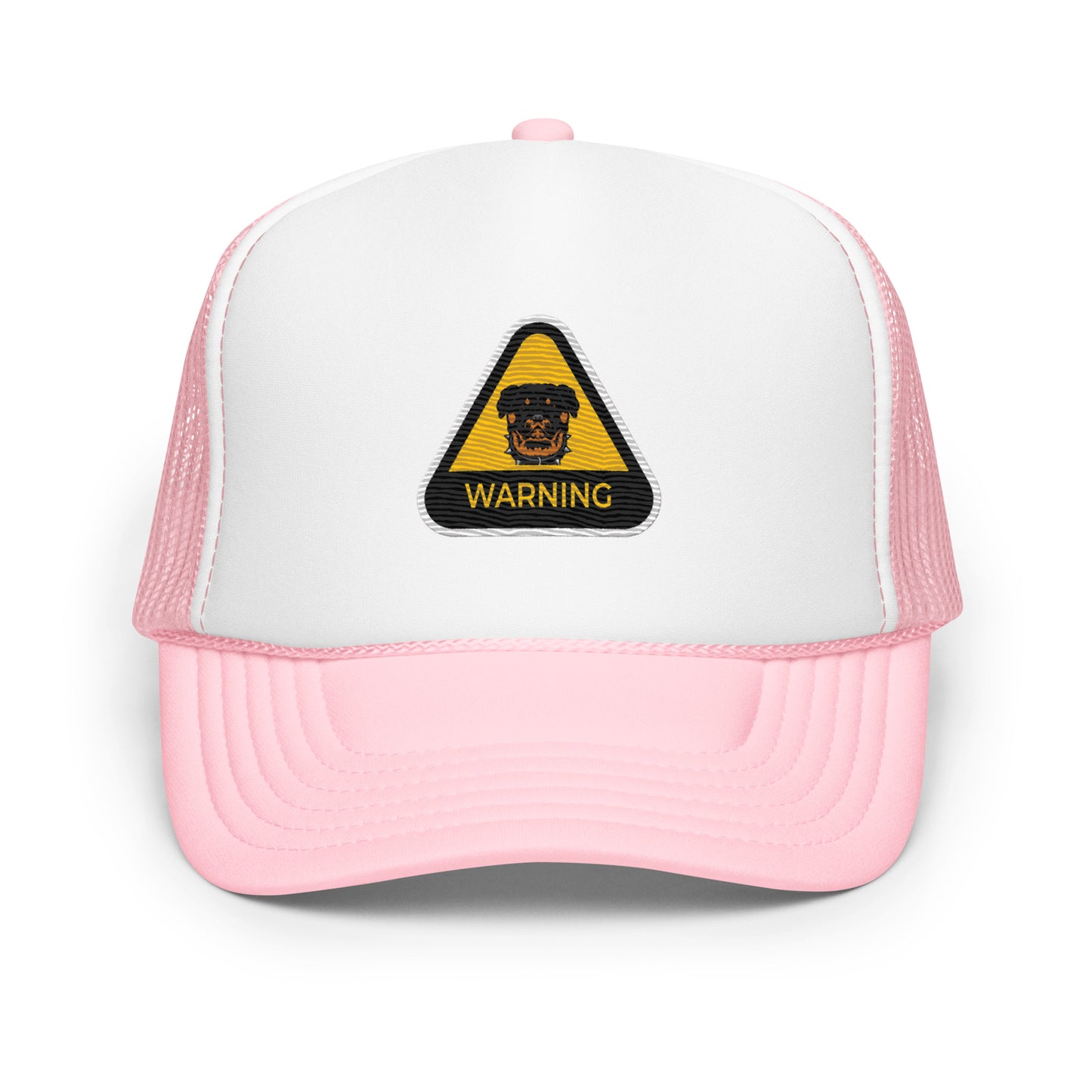 HLR WARNING BADGE FOAM TRUCKER HAT