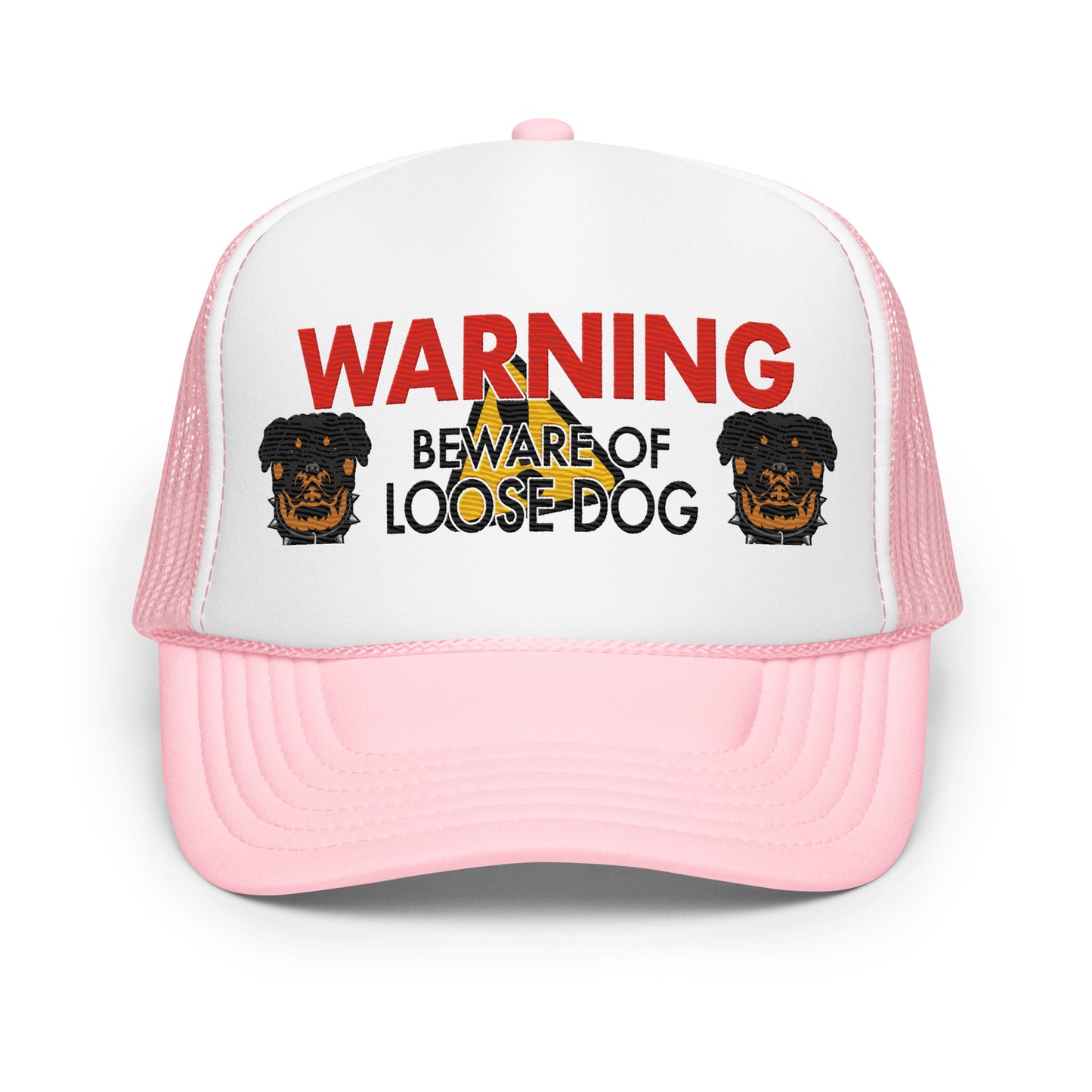 HARD LIKE ROTTWEILER FOAM TRUCKER HAT