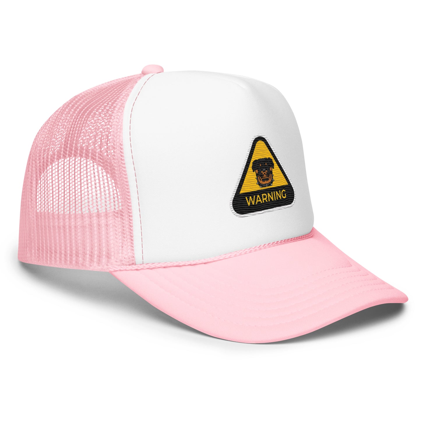 HLR WARNING BADGE FOAM TRUCKER HAT