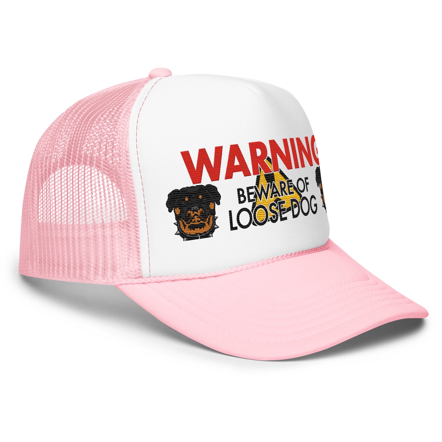 HARD LIKE ROTTWEILER FOAM TRUCKER HAT