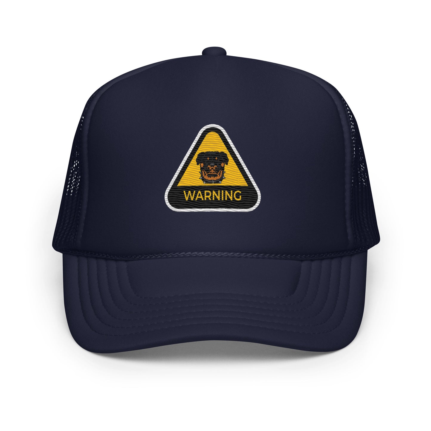 HLR WARNING BADGE FOAM TRUCKER HAT