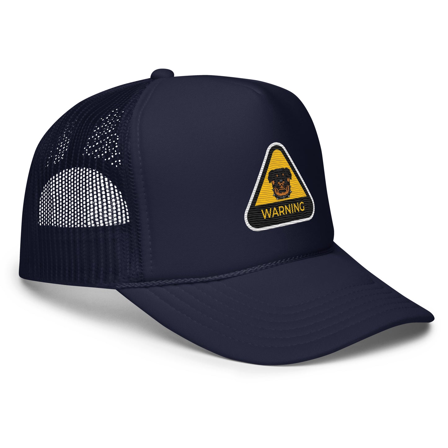 HLR WARNING BADGE FOAM TRUCKER HAT