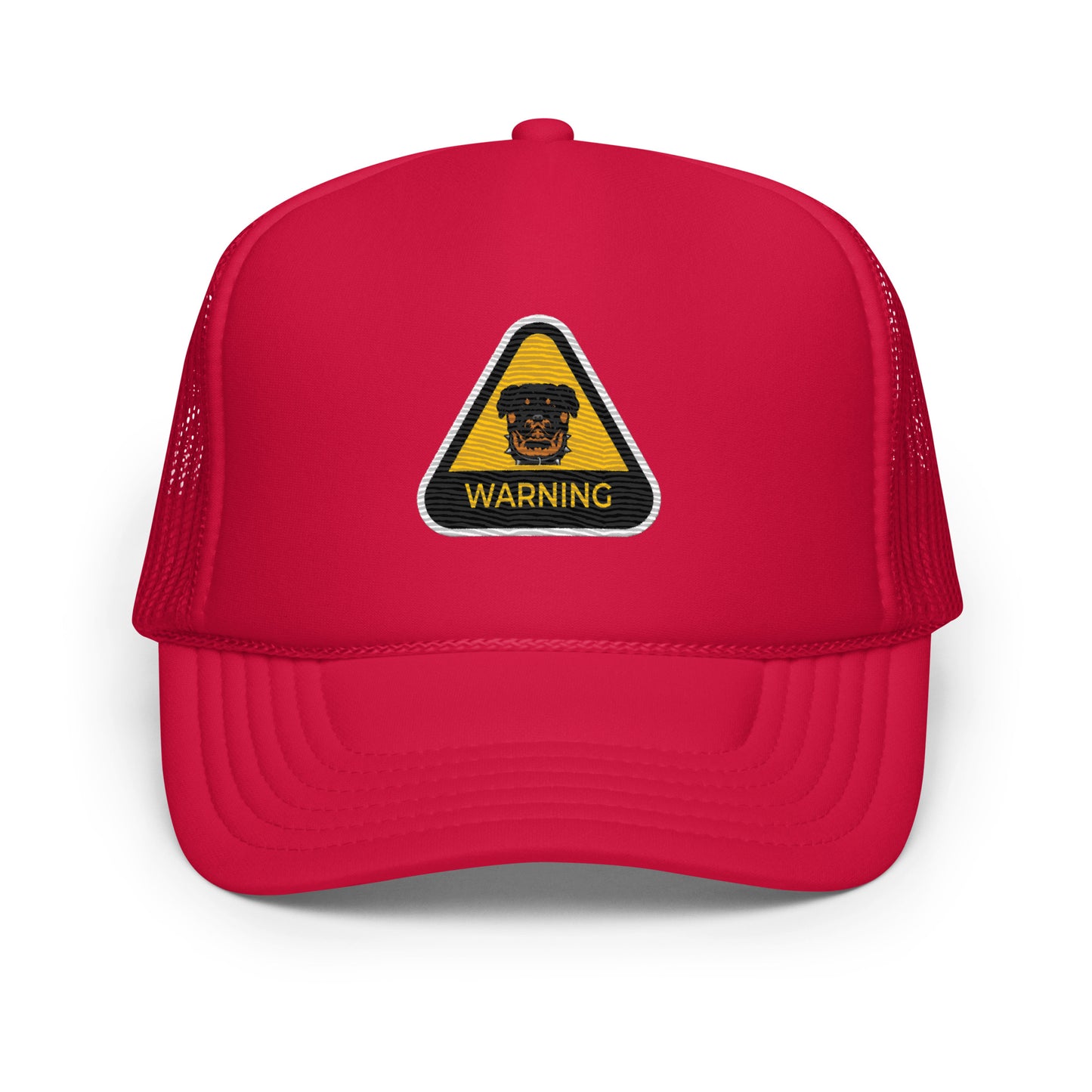 HLR WARNING BADGE FOAM TRUCKER HAT