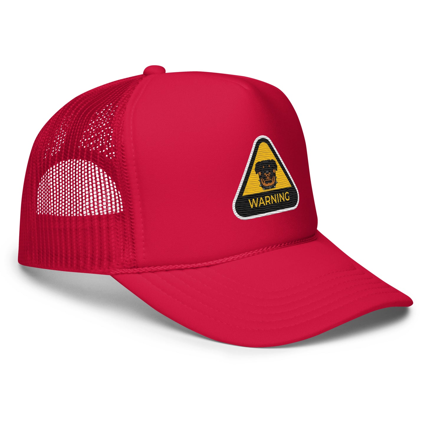 HLR WARNING BADGE FOAM TRUCKER HAT