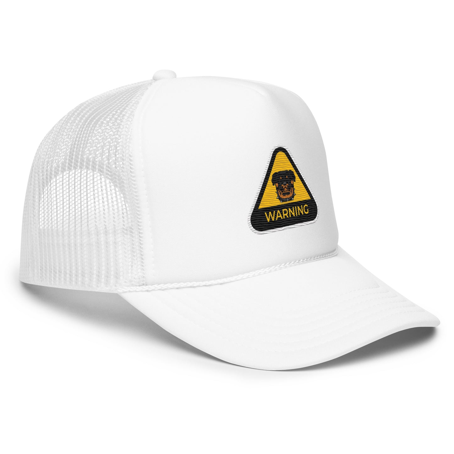 HLR WARNING BADGE FOAM TRUCKER HAT