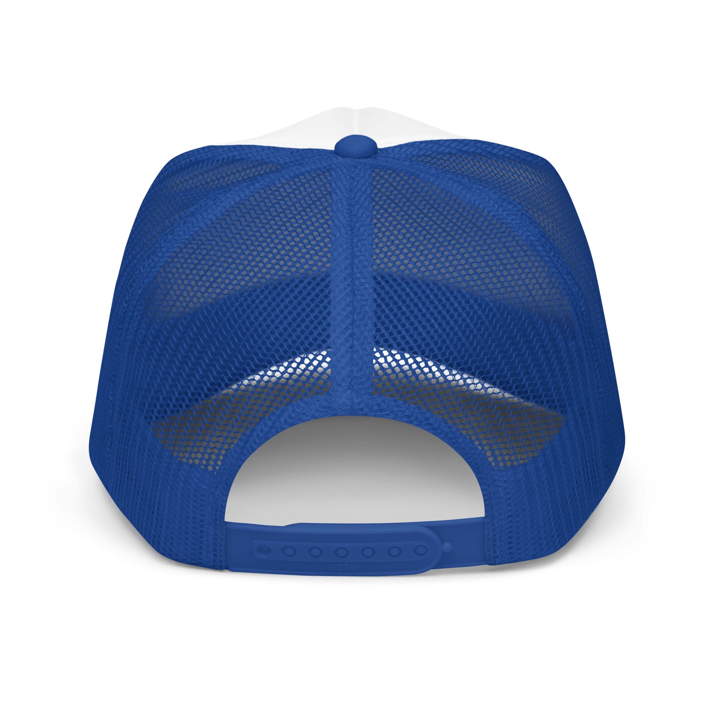 BIG BLUE WRECKING CREW FOAM TRUCKER HAT