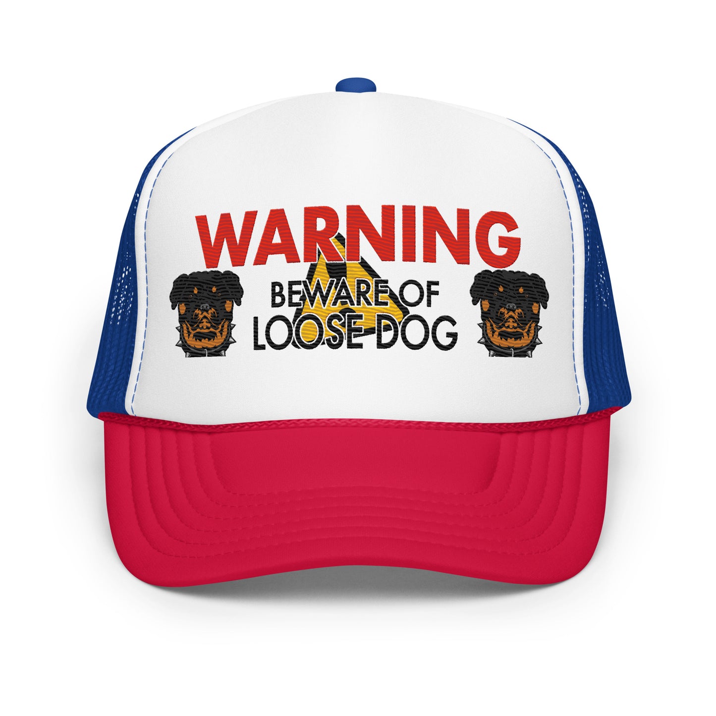 HARD LIKE ROTTWEILER FOAM TRUCKER HAT