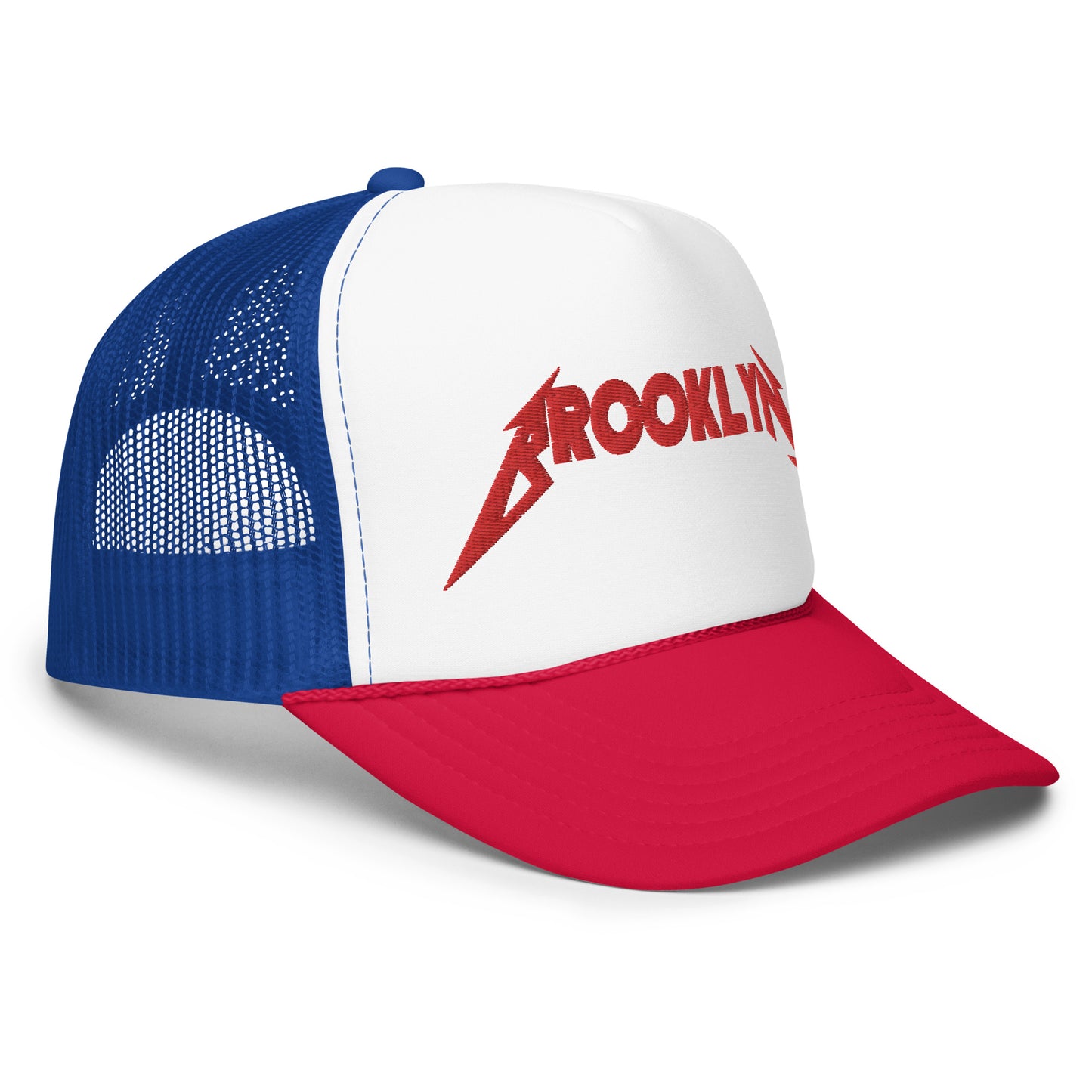 BK ROX - METALLICA STYLE BROOKLYN FOAM TRUCKER HAT