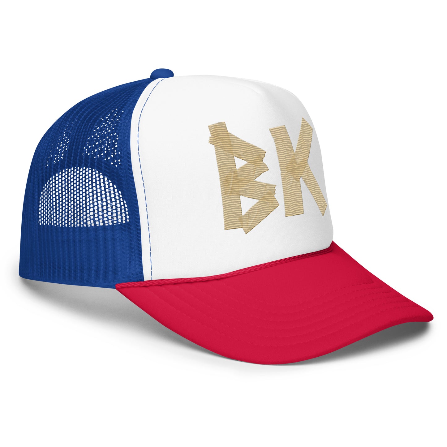 BROOKLYN "MASK & TAPE" FOAM TRUCKER HAT