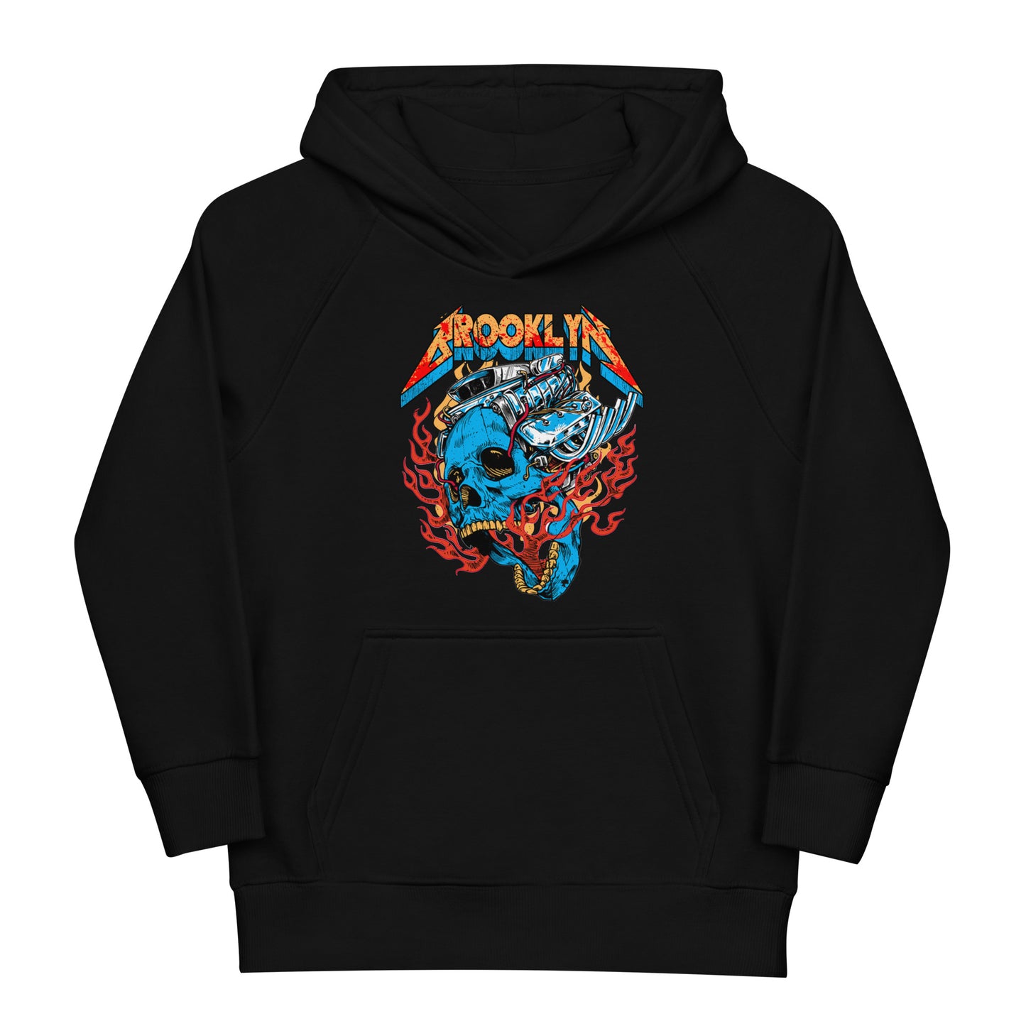 BABY BKRX - BROOKLYN MOTOR SKULL HOODIE (AGES 4-12)