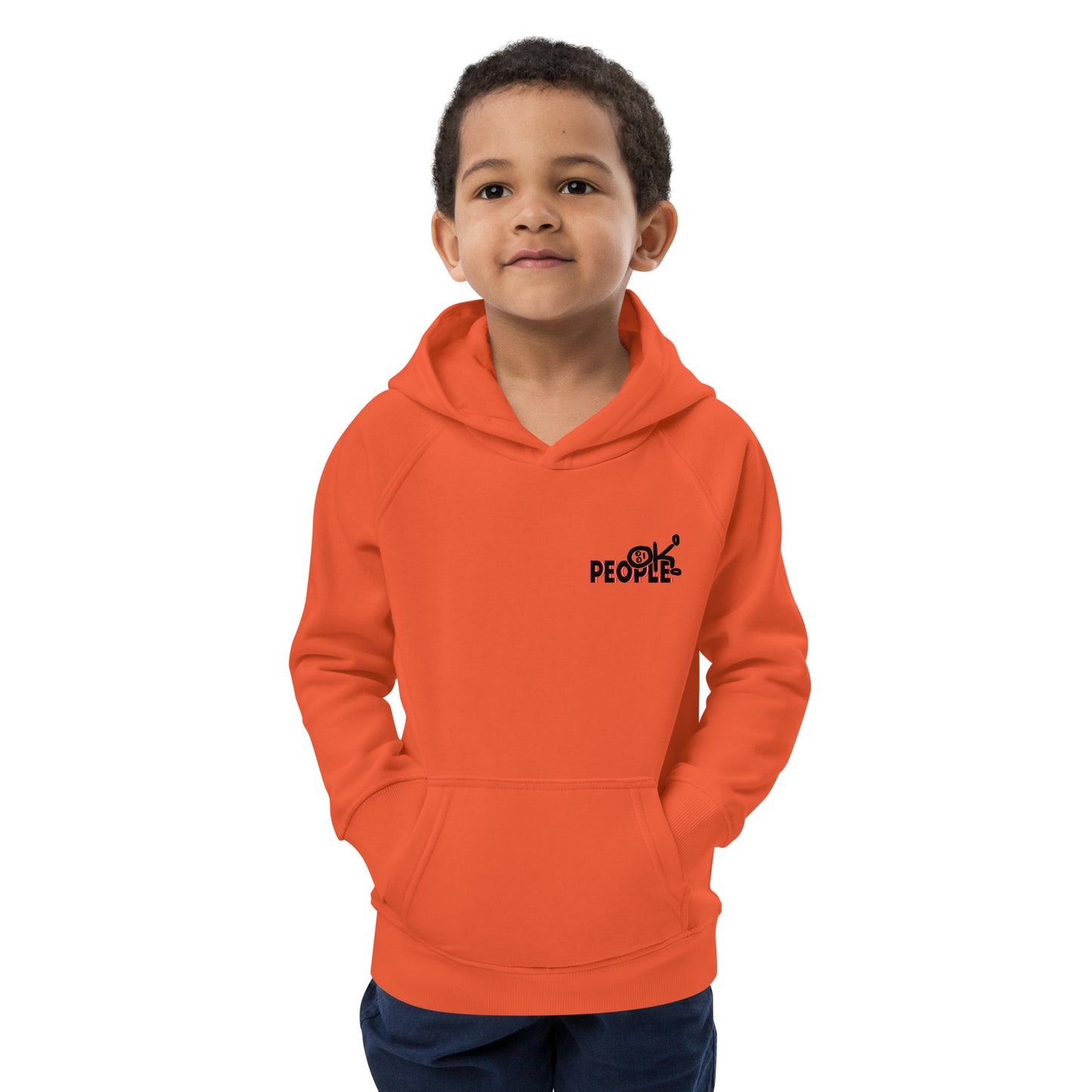 "OK" PEOPLE KIDS HOODIE (AGES 4-12)