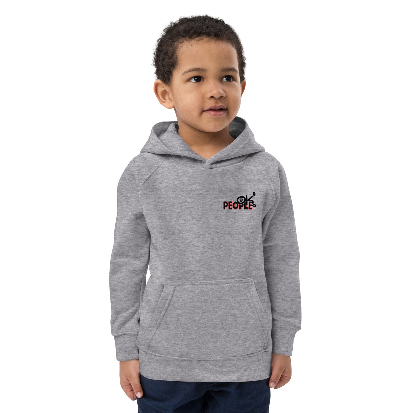 "OK" PEOPLE KIDS HOODIE (AGES 4-12)