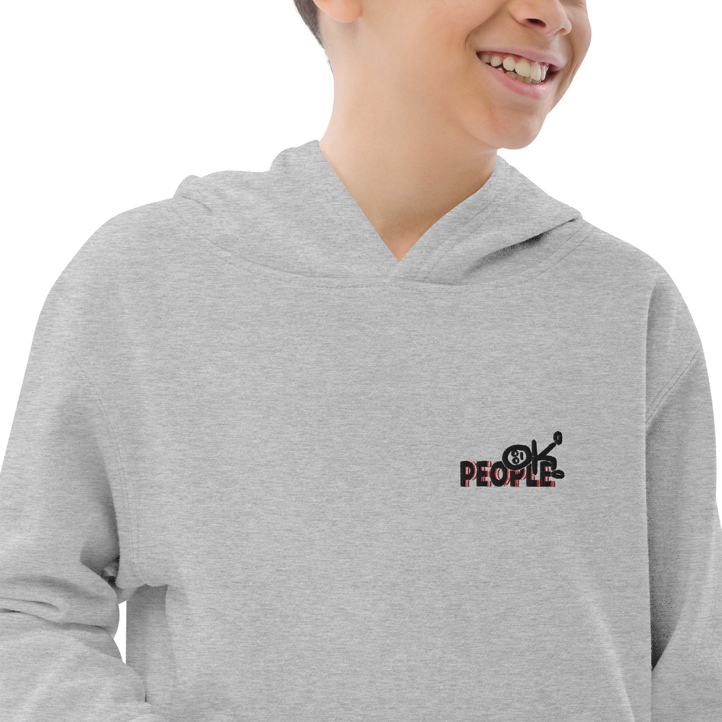 "OK" PEOPLE KIDS FLEECE HOODIE