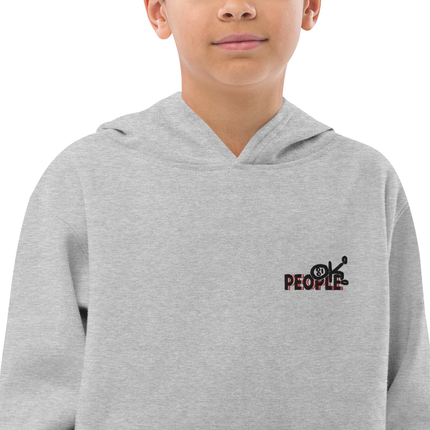 "OK" PEOPLE KIDS FLEECE HOODIE