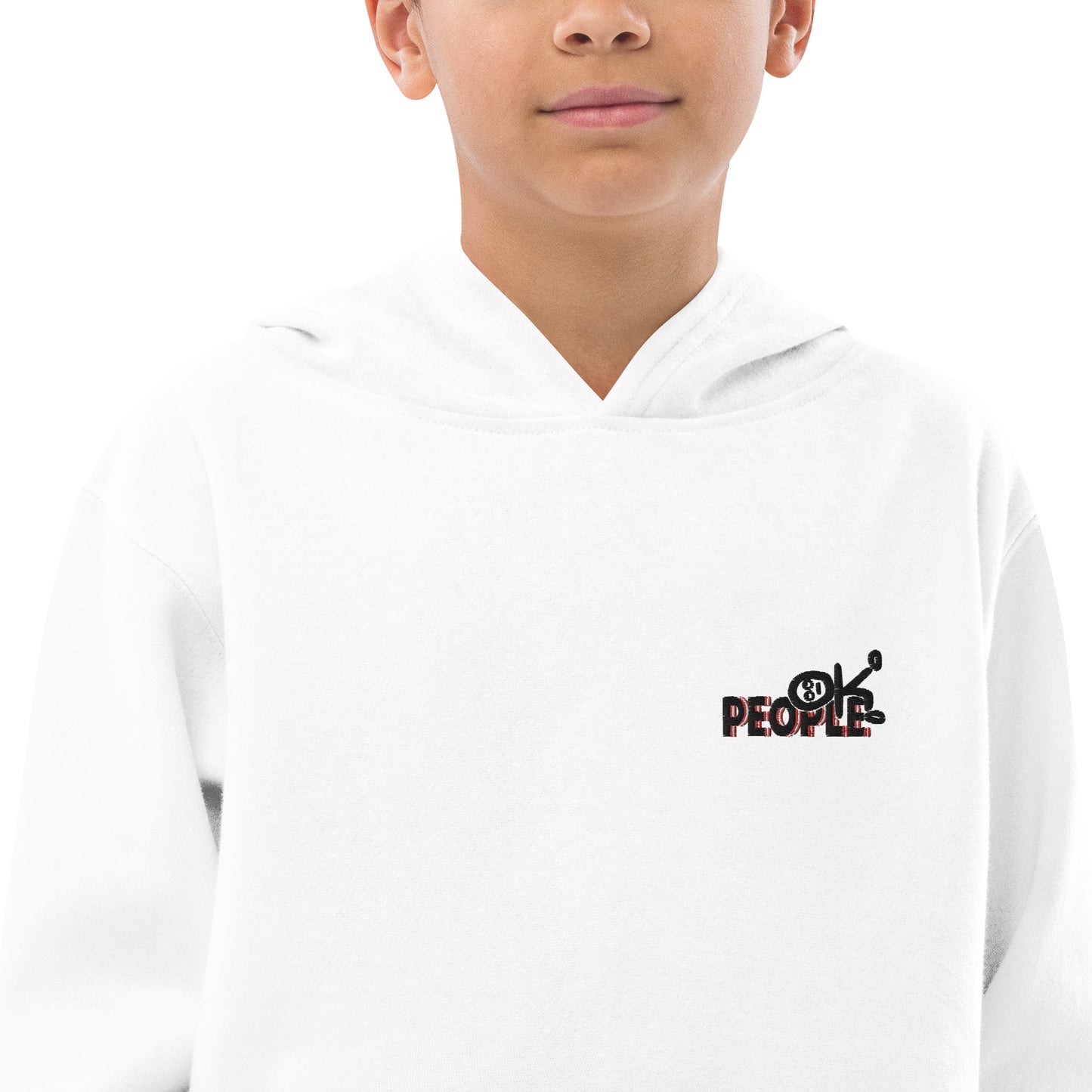 "OK" PEOPLE KIDS FLEECE HOODIE