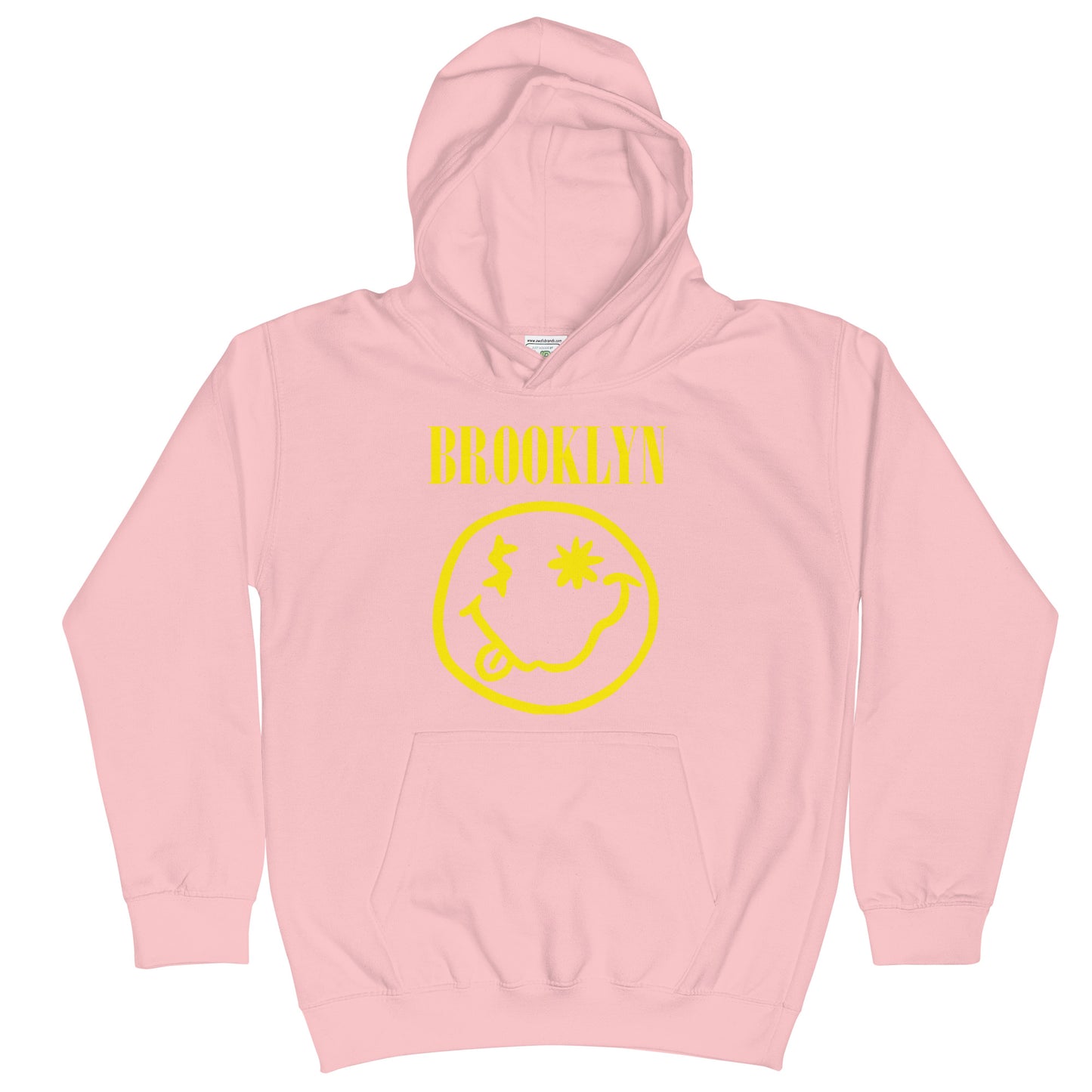 BABY BKRX - BROOKLYN "SMILEY" FACE KIDS HOODIE