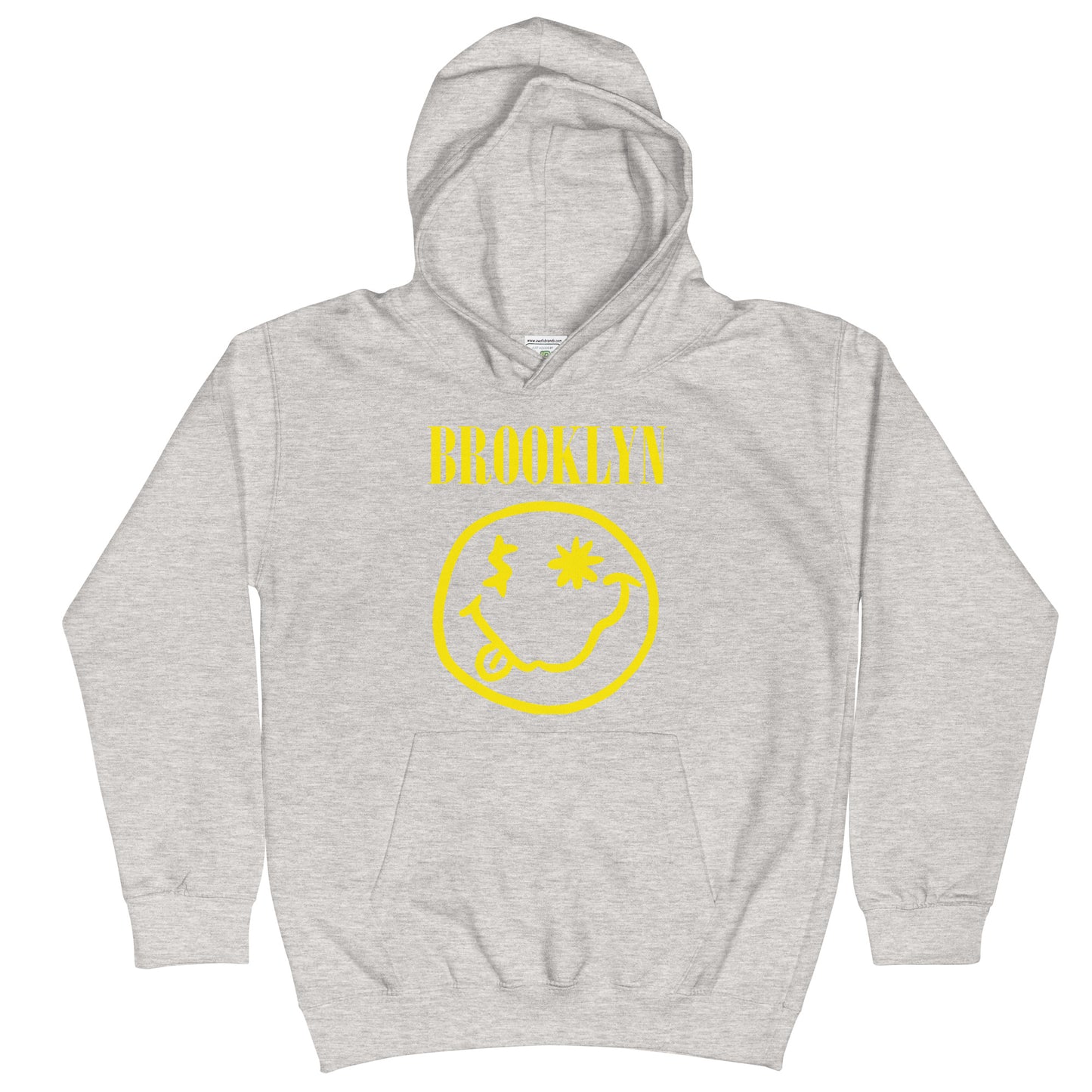 BABY BKRX - BROOKLYN "SMILEY" FACE KIDS HOODIE