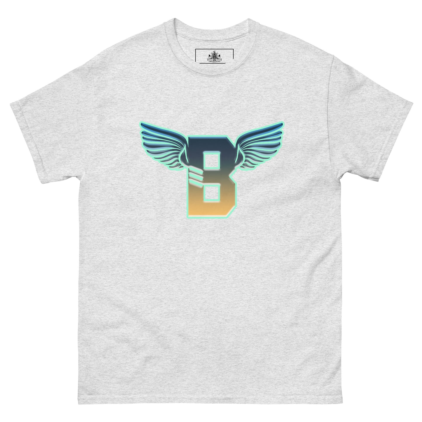 "B" IS FOR BROOKLYN - B-WING CLASSIC TEE (DUSK GRADIENT EMBOSS)