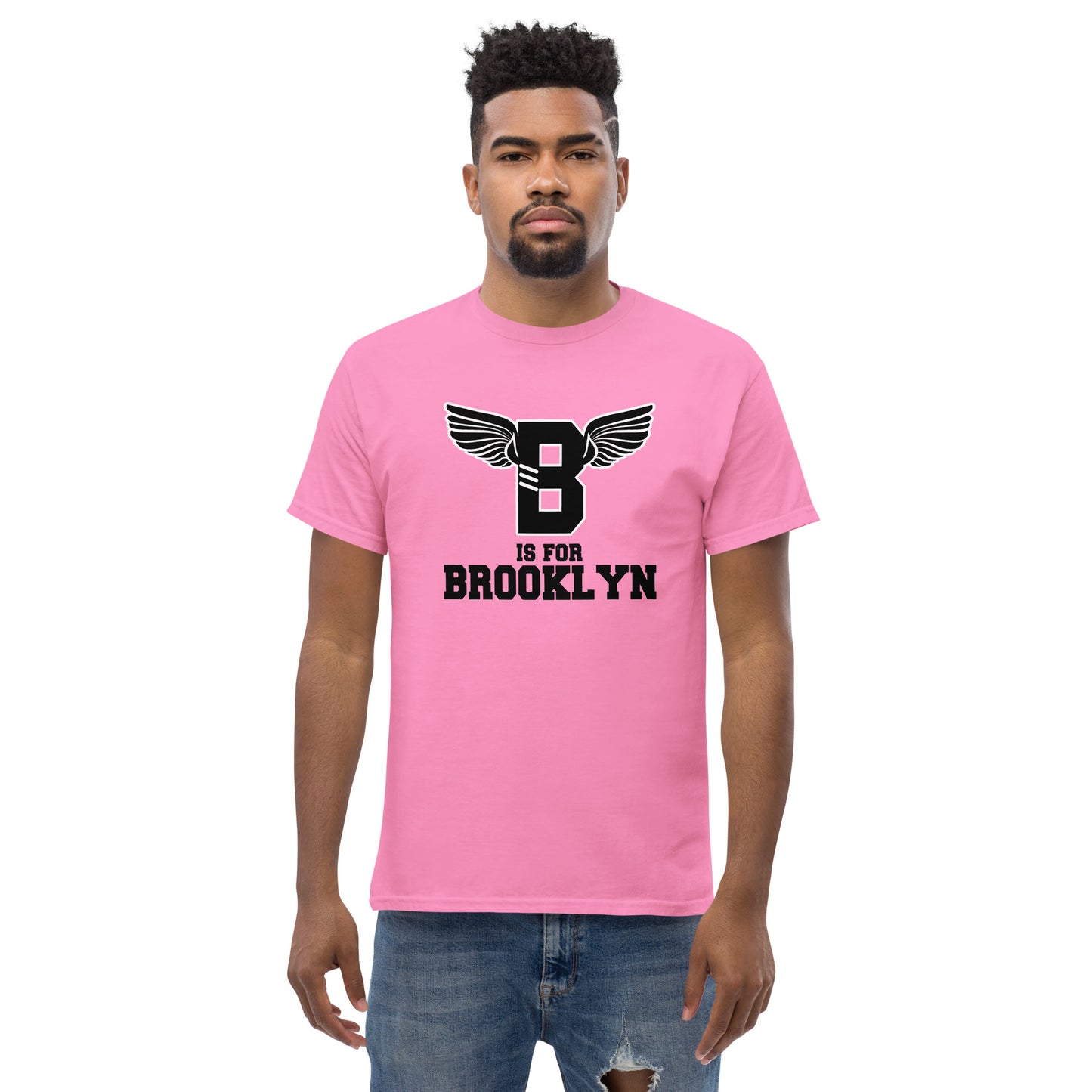 "B" IS FOR BROOKLYN - B-WING CLASSIC TEE (BLACK)