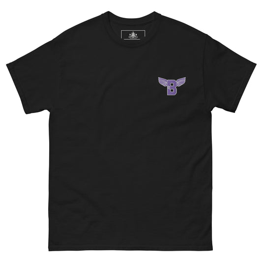 B-WING - NEIGHBORHOOD ATHLETICS CLASSIC TEE (PURPLE/WHITE)