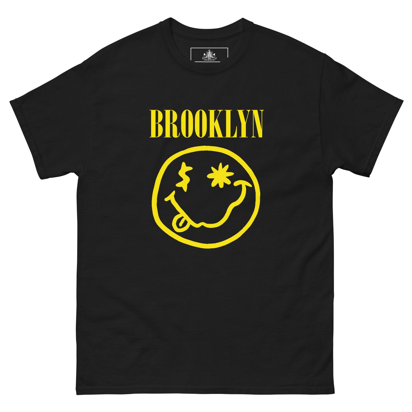 BK ROX - BROOKLYN "SMILEY" FACE MENS CLASSIC TEE