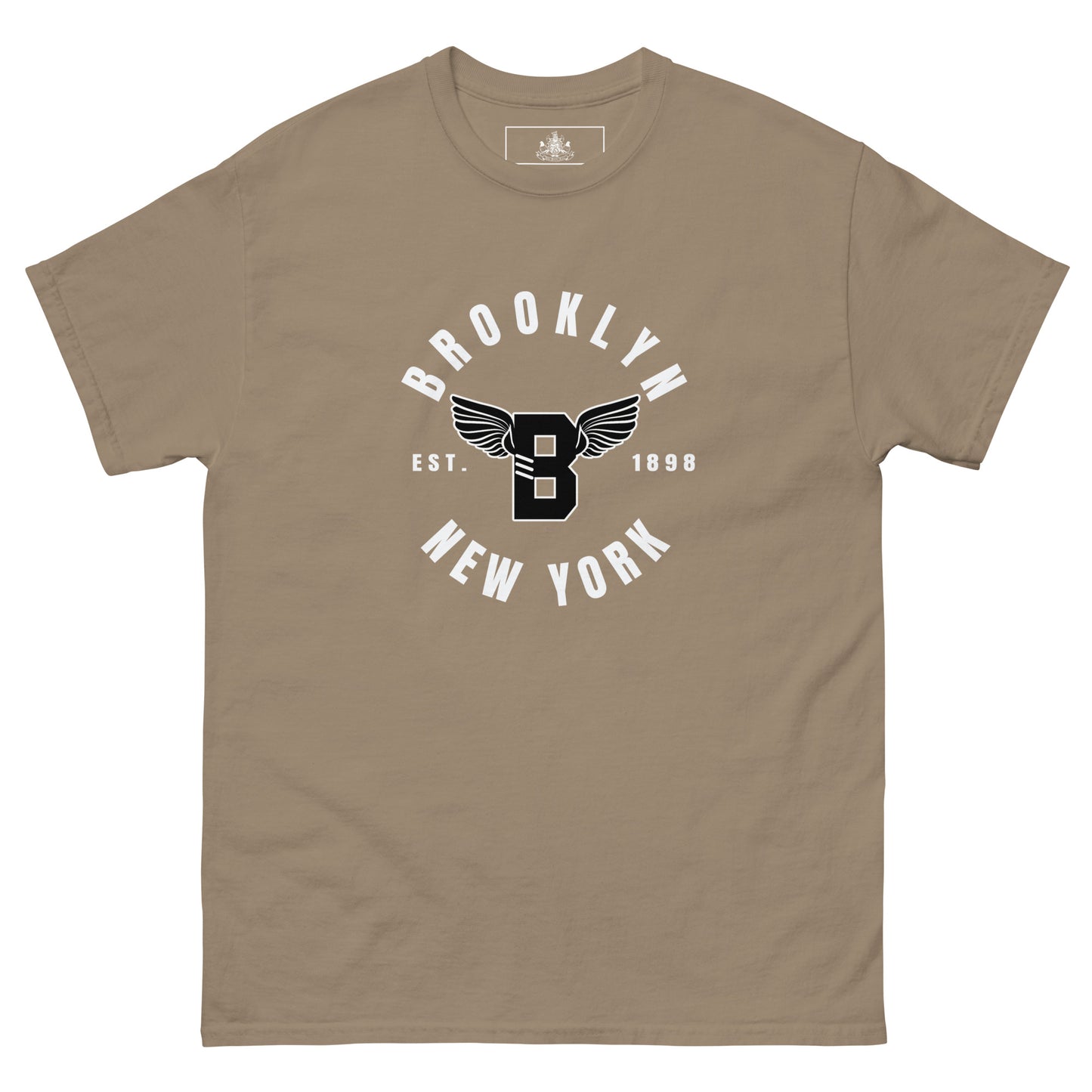 B-WING - BKNY EST. 1898 MENS CLASSIC TEE (BLACK & WHITE)