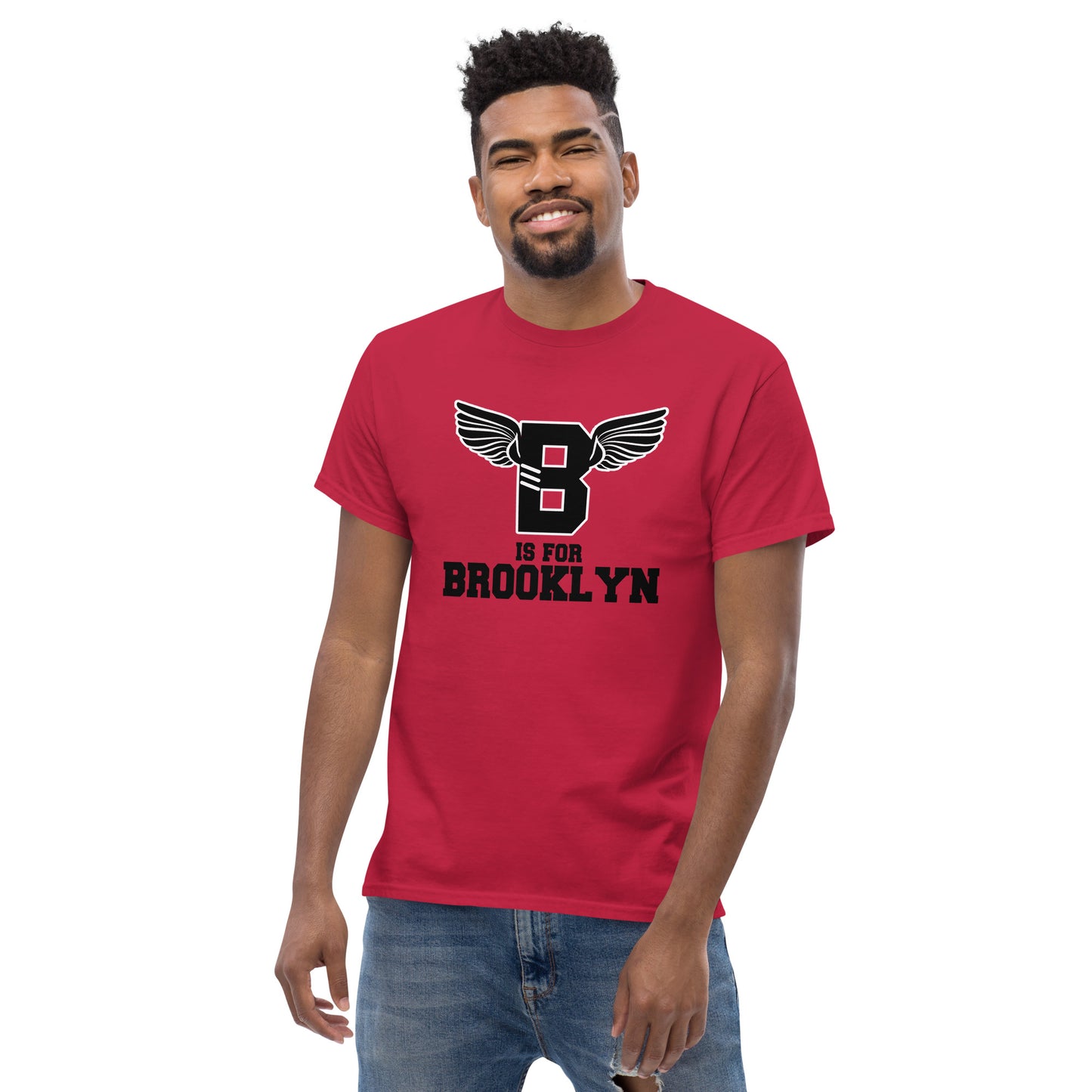 "B" IS FOR BROOKLYN - B-WING CLASSIC TEE (BLACK)