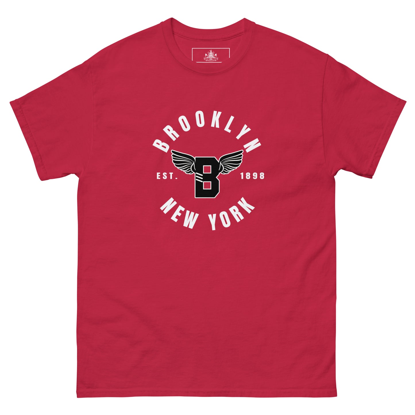 B-WING - BKNY EST. 1898 MENS CLASSIC TEE (BLACK & WHITE)