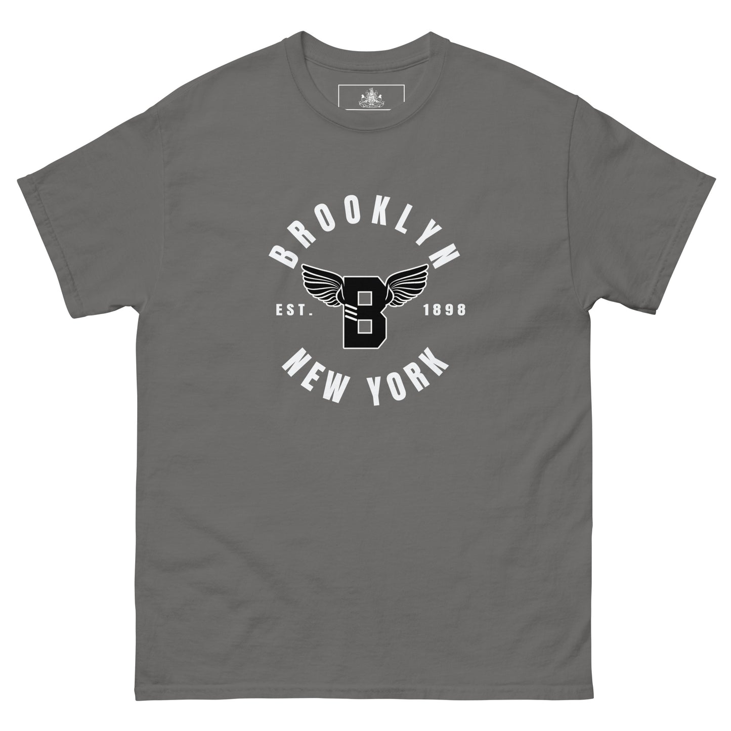 B-WING - BKNY EST. 1898 MENS CLASSIC TEE (BLACK & WHITE)