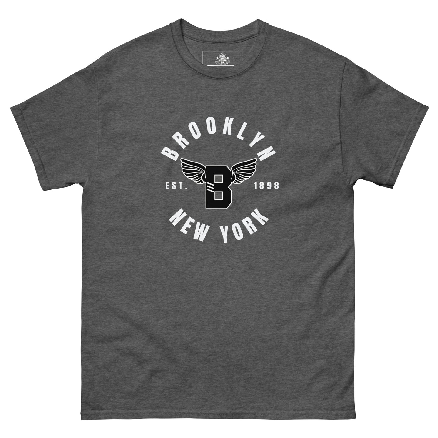 B-WING - BKNY EST. 1898 MENS CLASSIC TEE (BLACK & WHITE)