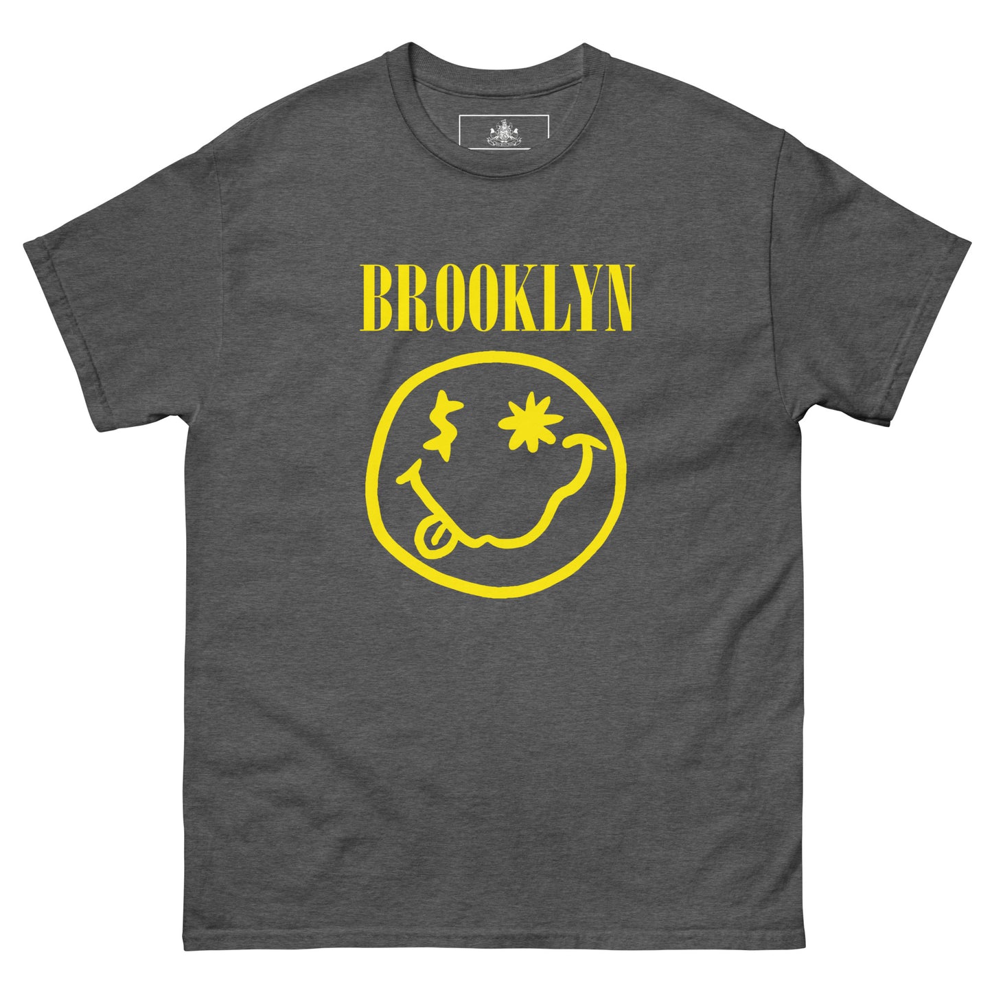 BK ROX - BROOKLYN "SMILEY" FACE MENS CLASSIC TEE