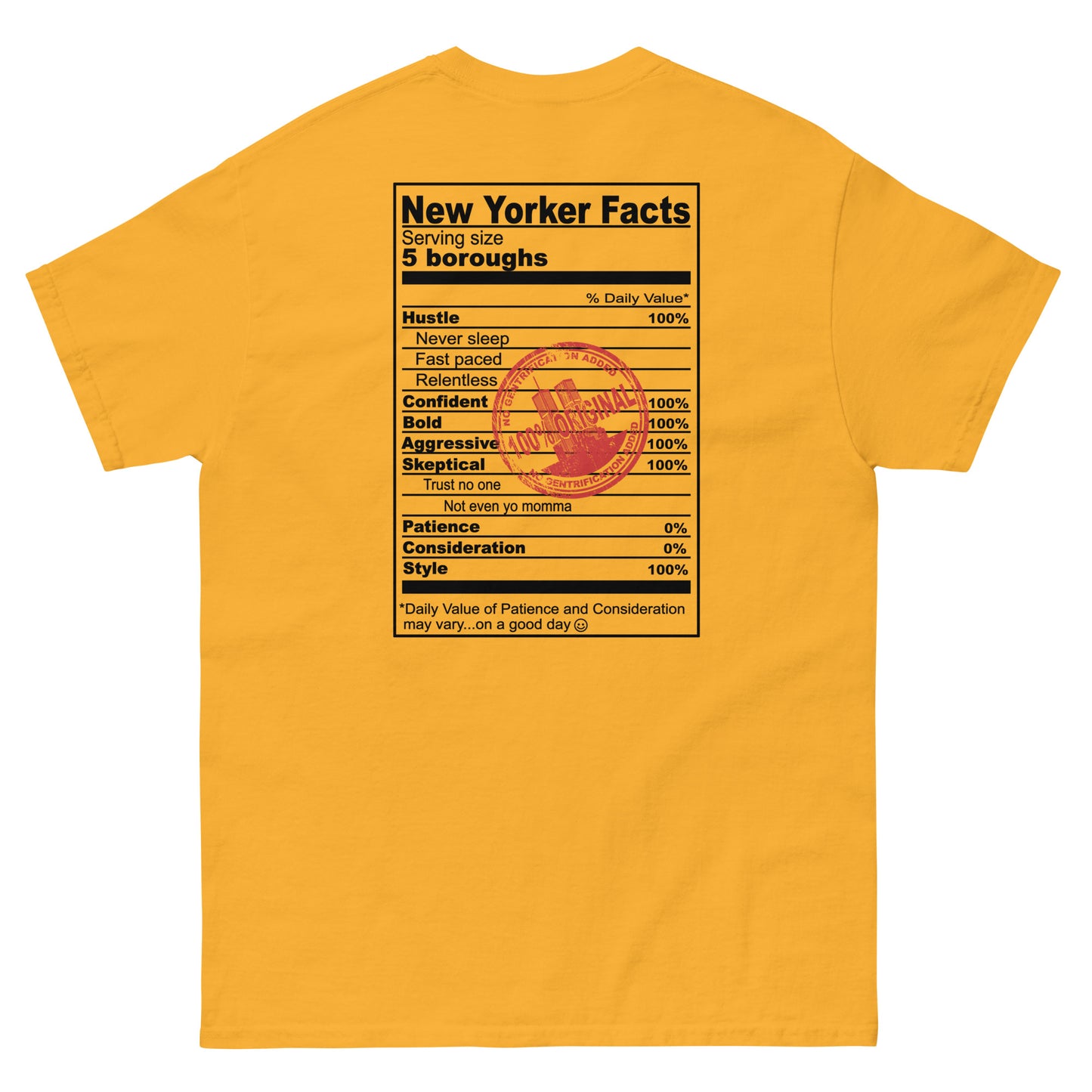 NATIVE NEW YORKER MENS CLASSIC TEE