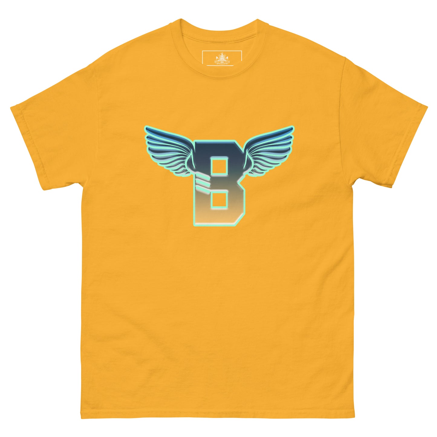 "B" IS FOR BROOKLYN - B-WING CLASSIC TEE (DUSK GRADIENT EMBOSS)