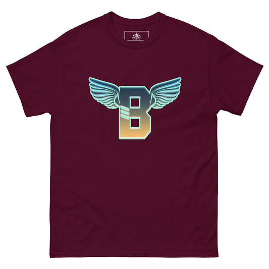 "B" IS FOR BROOKLYN - B-WING CLASSIC TEE (DUSK GRADIENT EMBOSS)