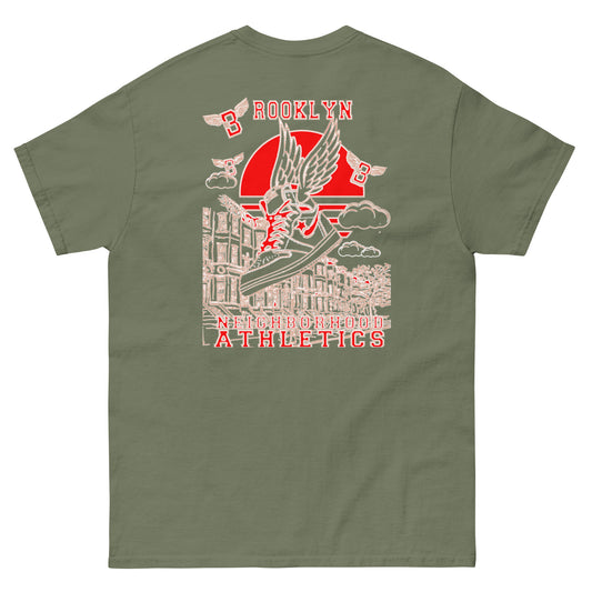 B-WING - NEIGHBORHOOD ATHLETICS CLASSIC TEE (RED/WHITE)