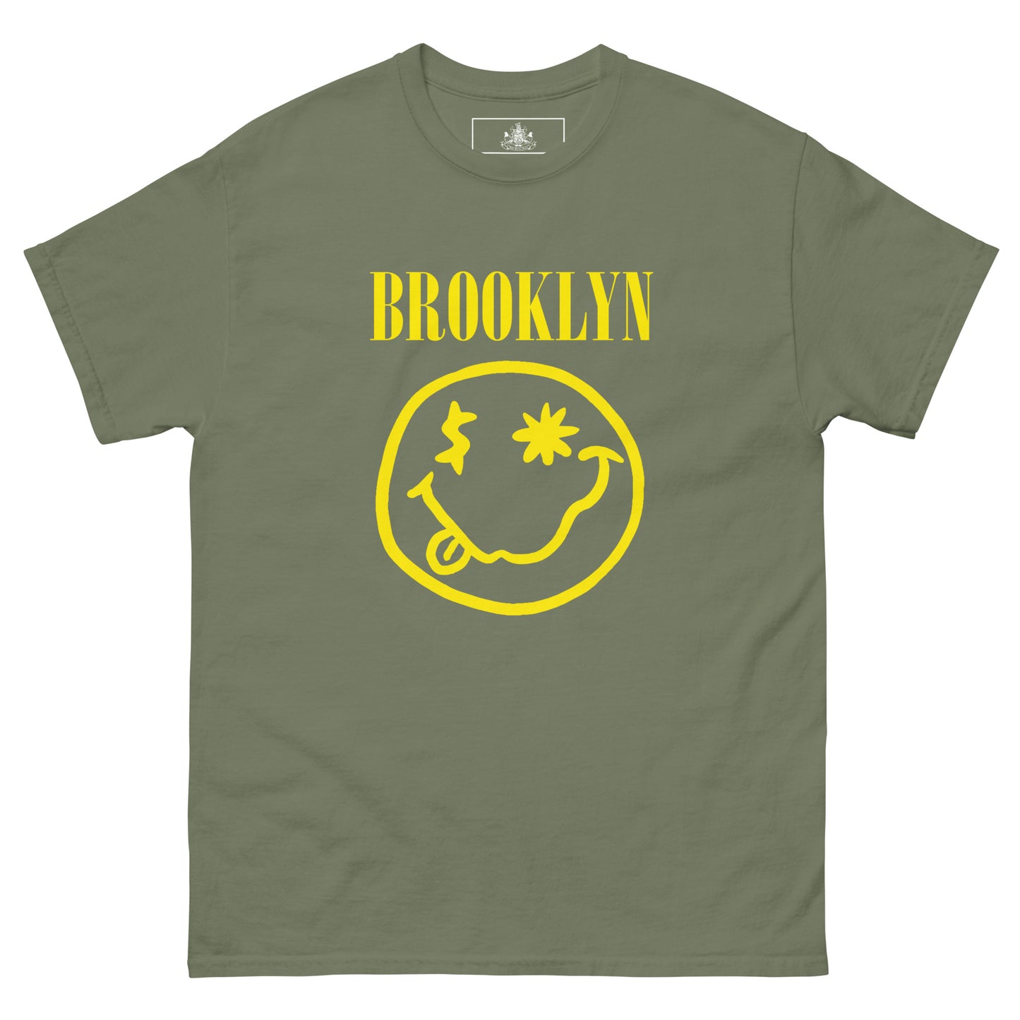 BK ROX - BROOKLYN "SMILEY" FACE MENS CLASSIC TEE