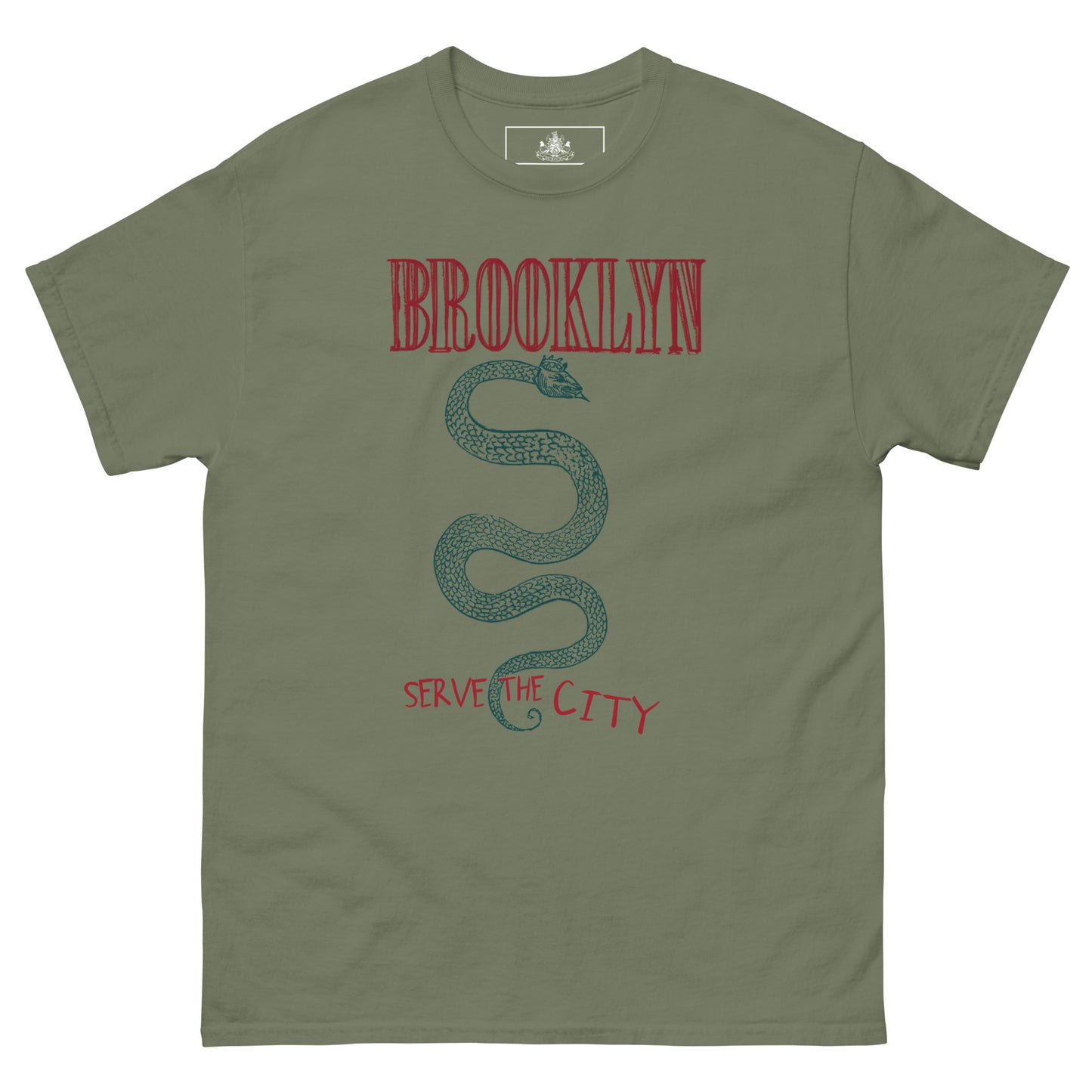 BK ROX - BROOKLYN SERVE THE CITY MENS CLASSIC TEE