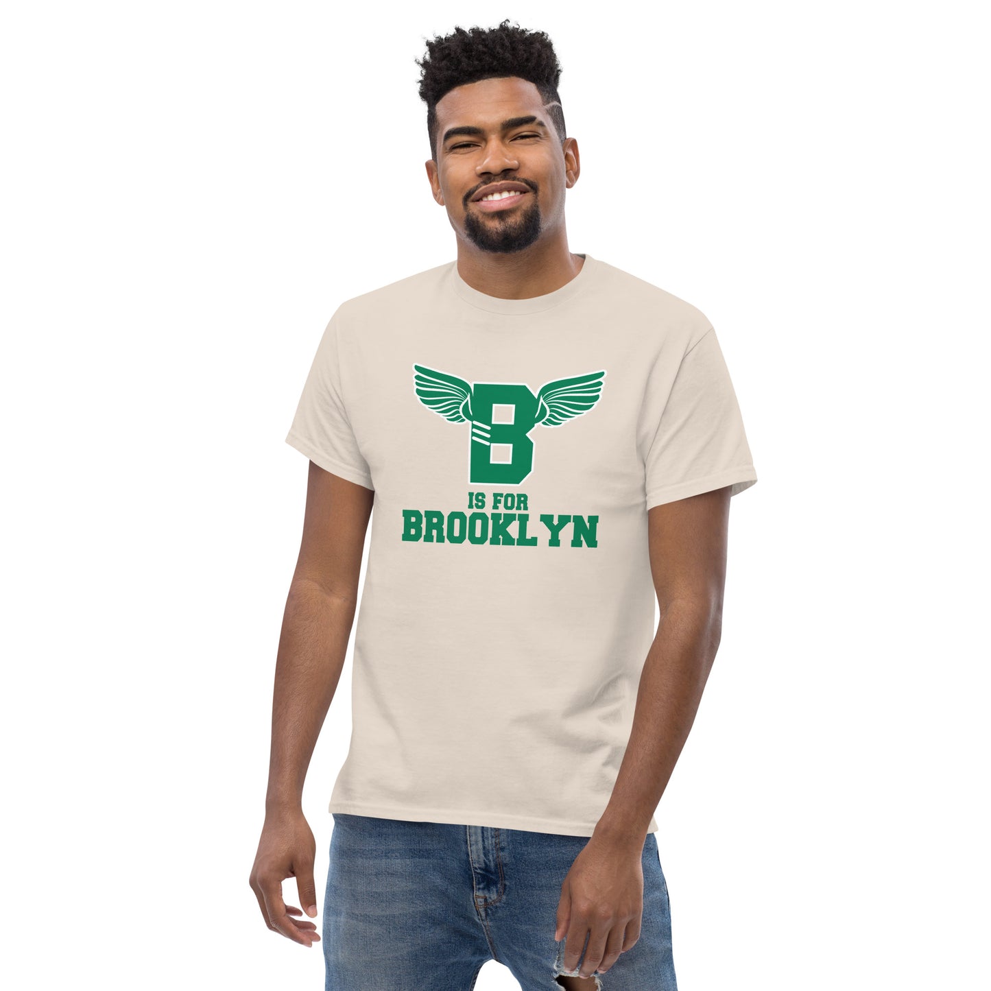 "B" IS FOR BROOKLYN - B-WING CLASSIC TEE (KELLY GREEN)