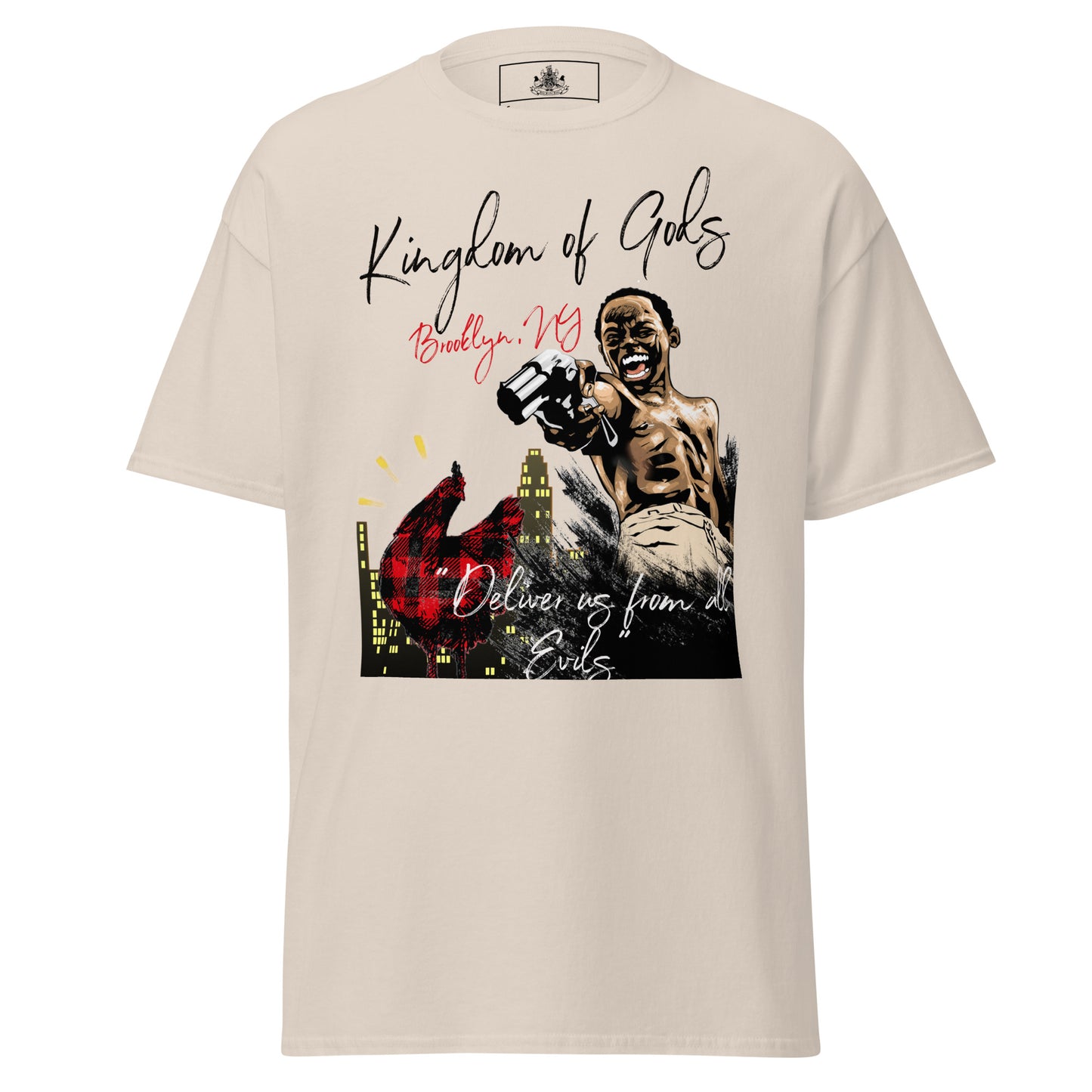 KINGDOM OF GODS - LIL DICE/DELIVER US FROM ALL EVILS TEE