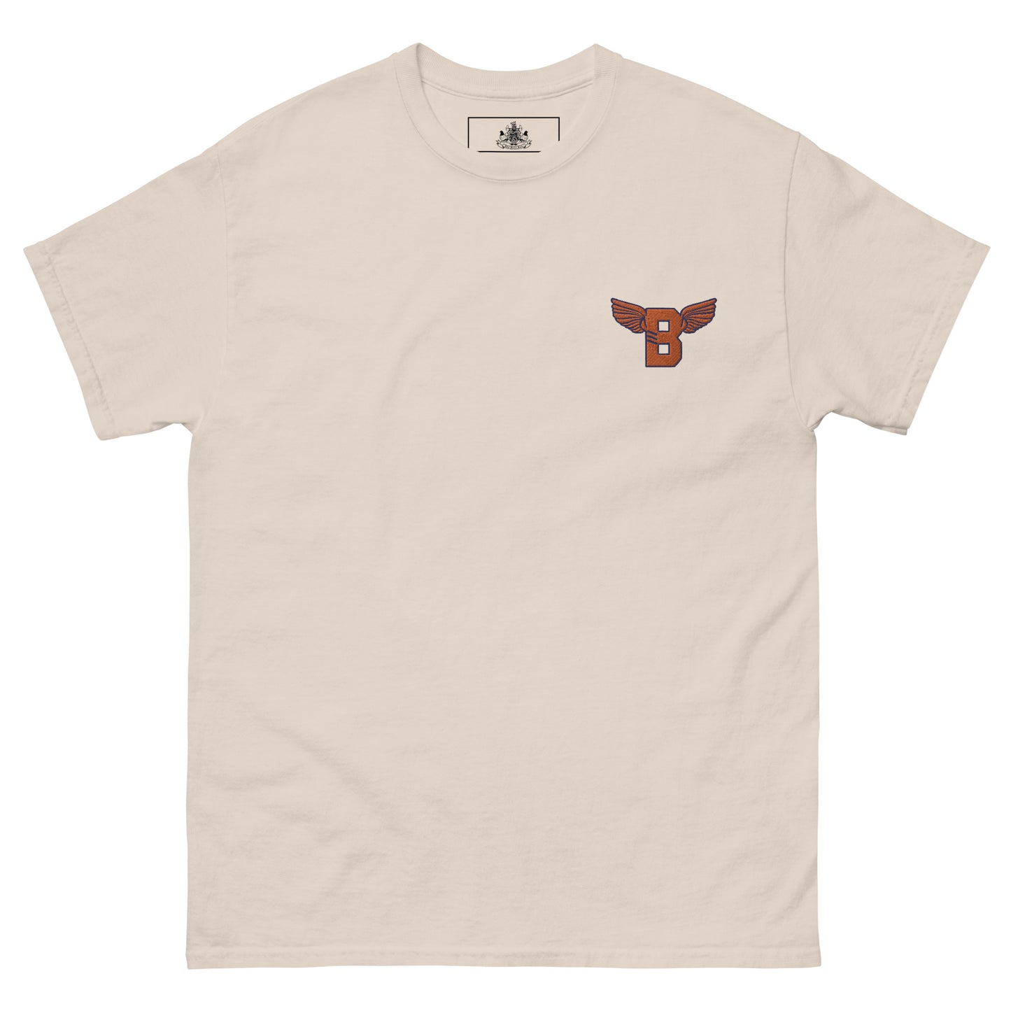 B-WING - NEIGHBORHOOD ATHLETICS CLASSIC TEE (ORANGE/NAVY)