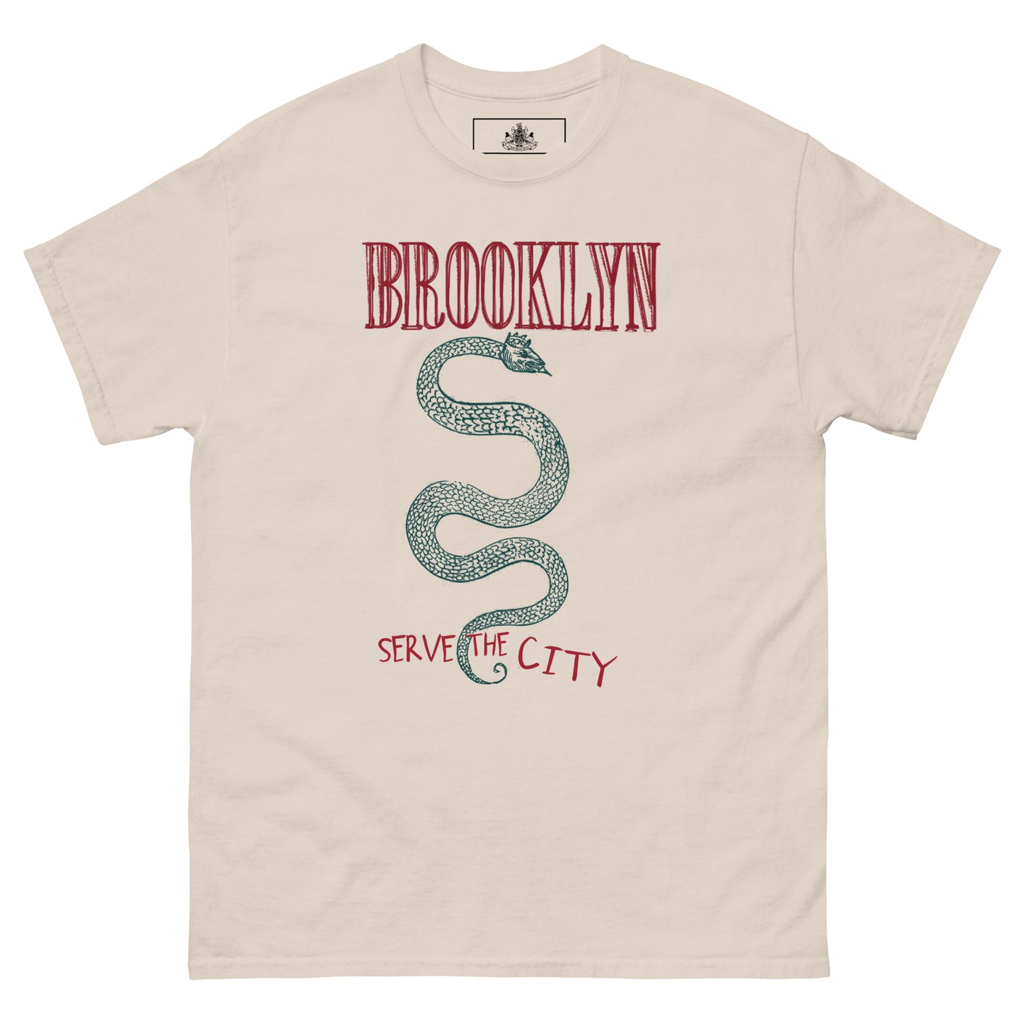 BK ROX - BROOKLYN SERVE THE CITY MENS CLASSIC TEE