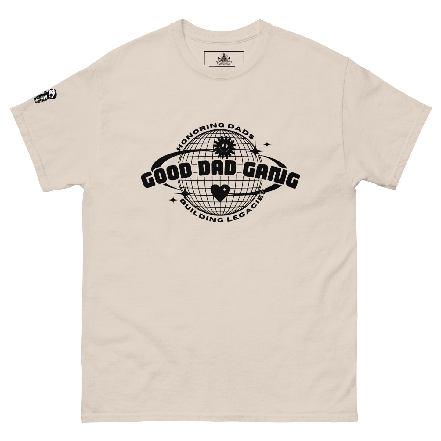 GOOD DAD GANG MENs CLASSIC TEE (BLACK)