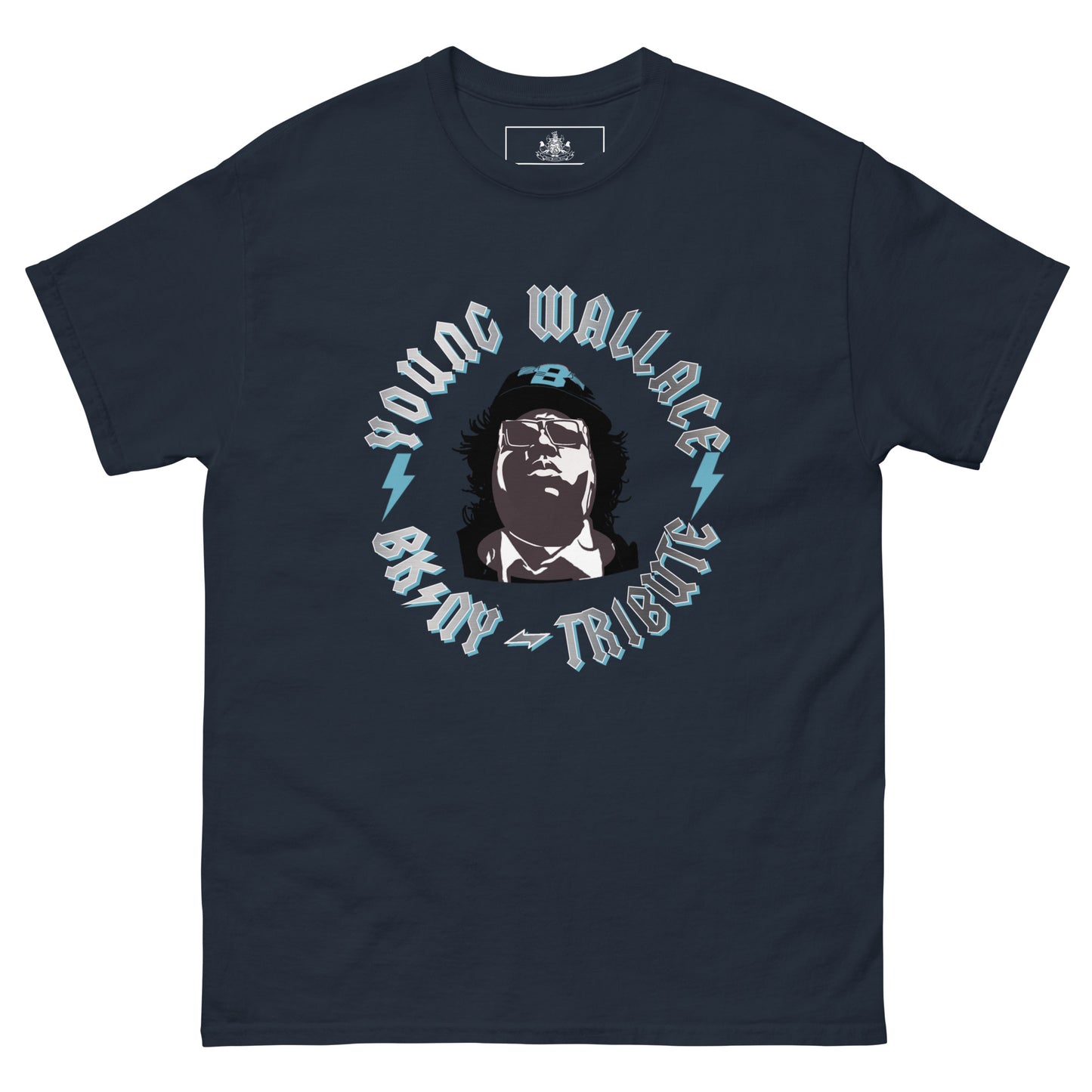 BK ROX - YOUNG WALLACE/CHROME EDITION MENS CLASSIC TEE