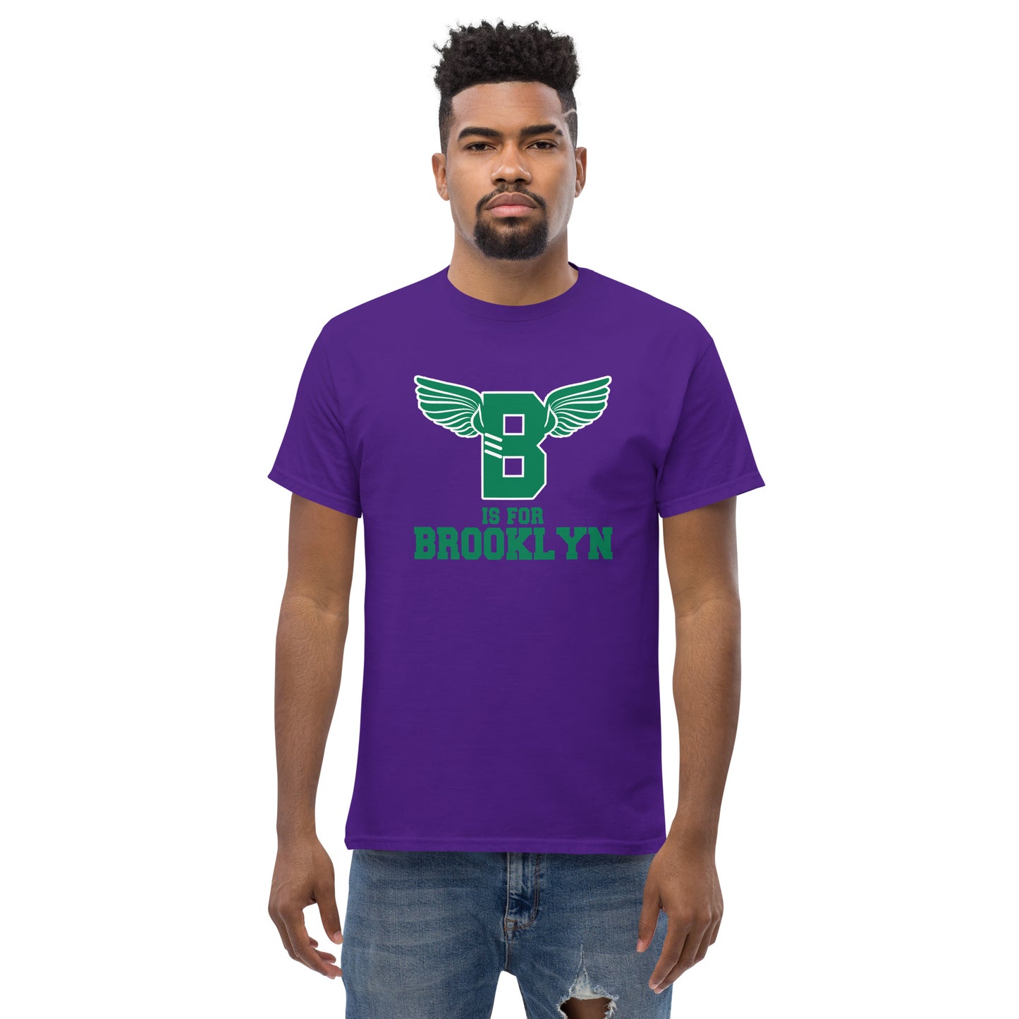 "B" IS FOR BROOKLYN - B-WING CLASSIC TEE (KELLY GREEN)