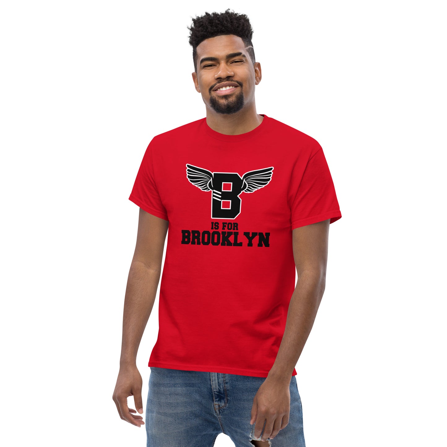 "B" IS FOR BROOKLYN - B-WING CLASSIC TEE (BLACK)