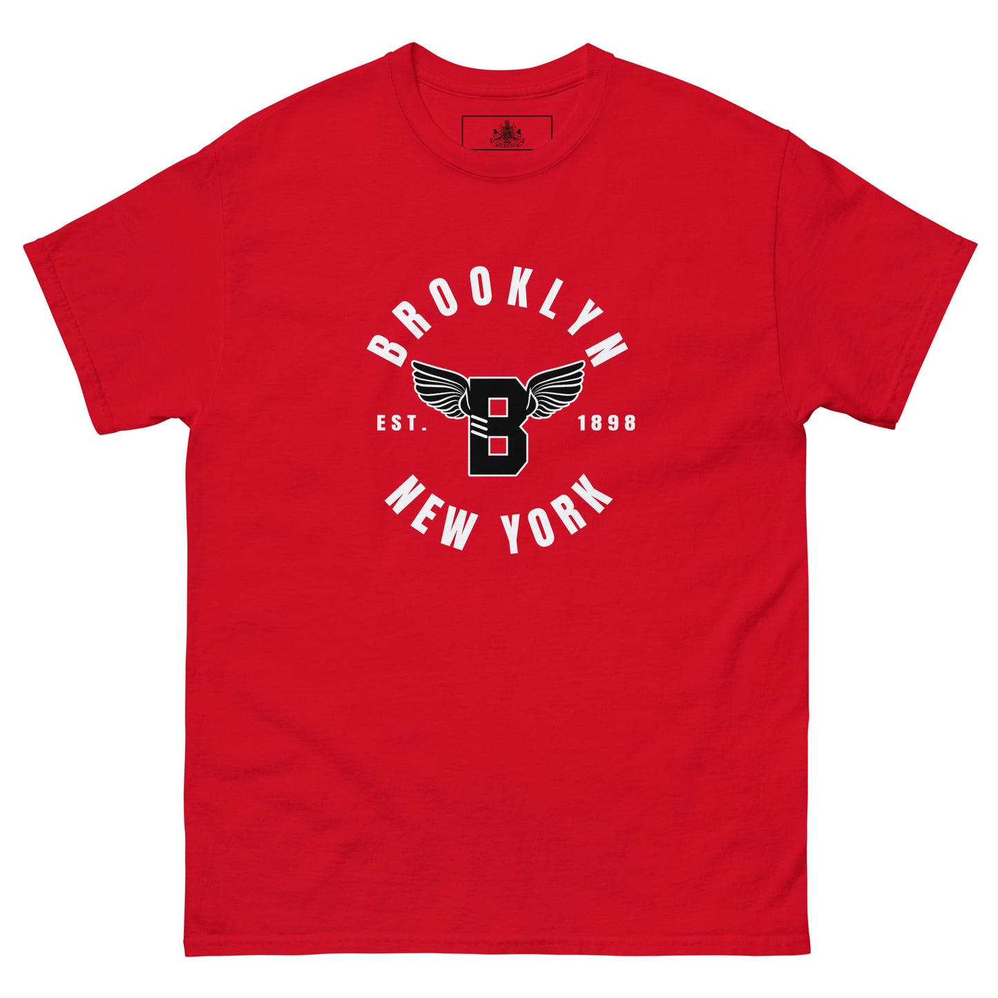 B-WING - BKNY EST. 1898 MENS CLASSIC TEE (BLACK & WHITE)