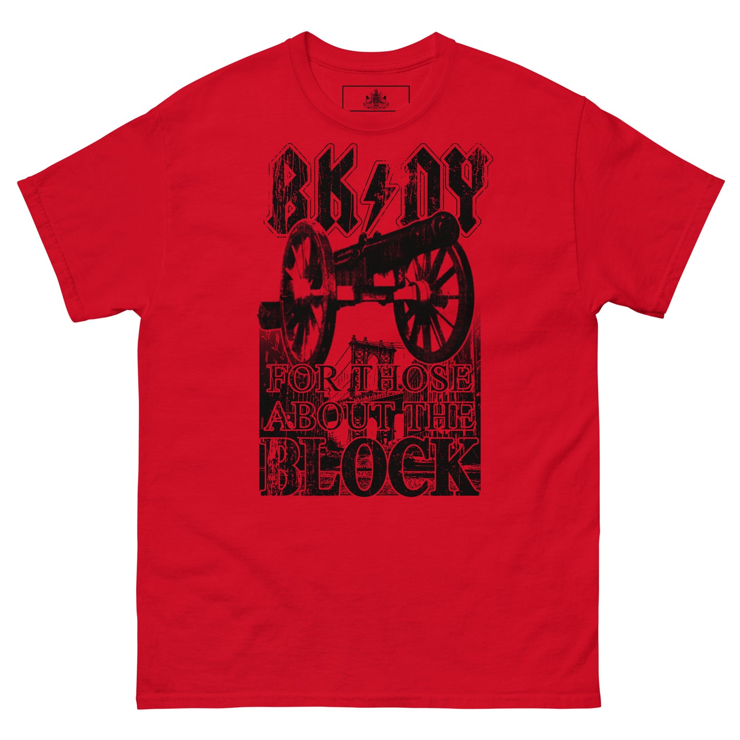 BKRX - FOR THOSE ABOUT THE BLOCK (BLACK) MENS CLASSIC TEE