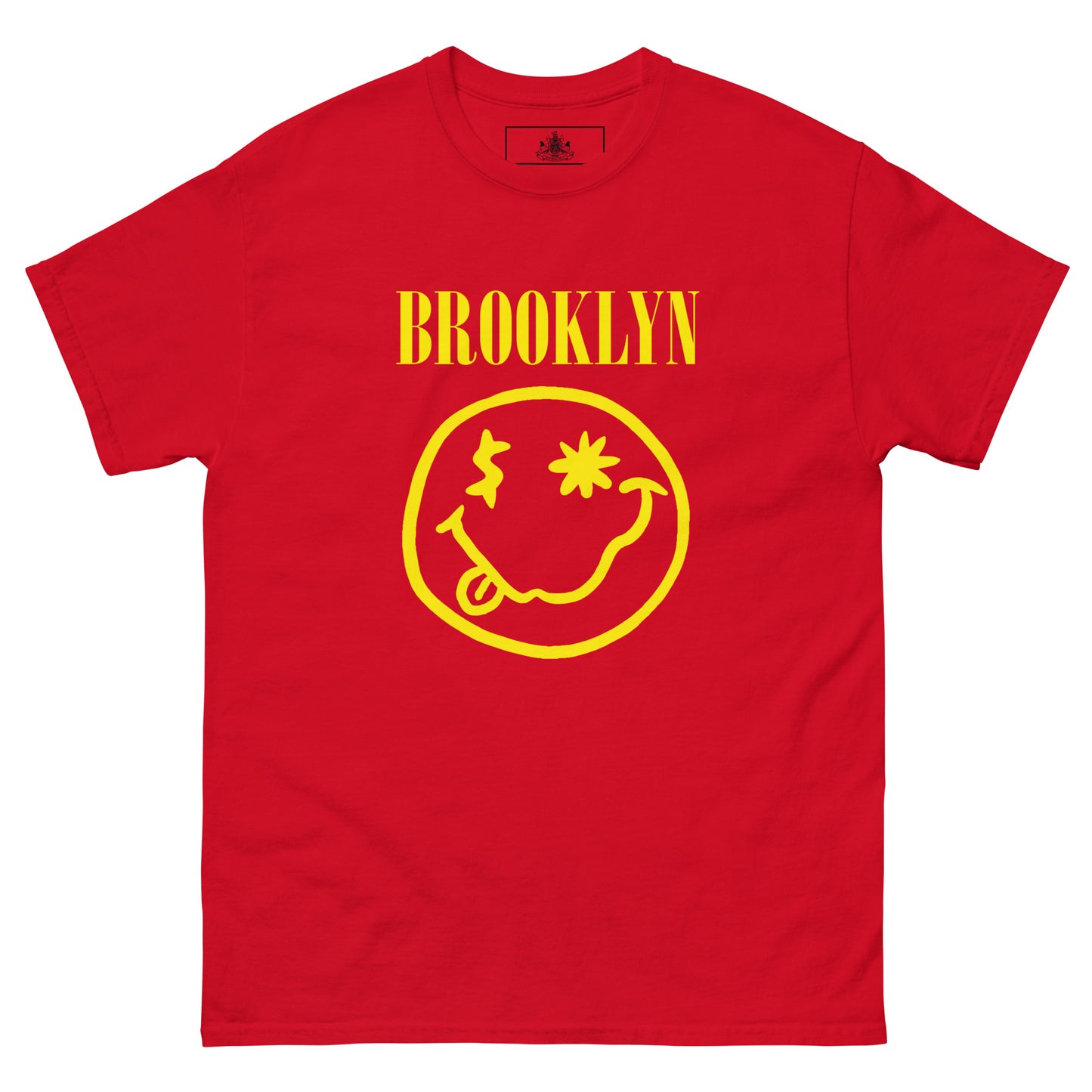 BK ROX - BROOKLYN "SMILEY" FACE MENS CLASSIC TEE