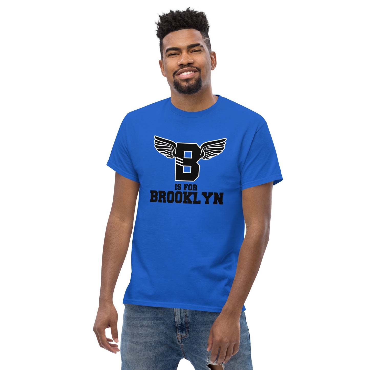 "B" IS FOR BROOKLYN - B-WING CLASSIC TEE (BLACK)