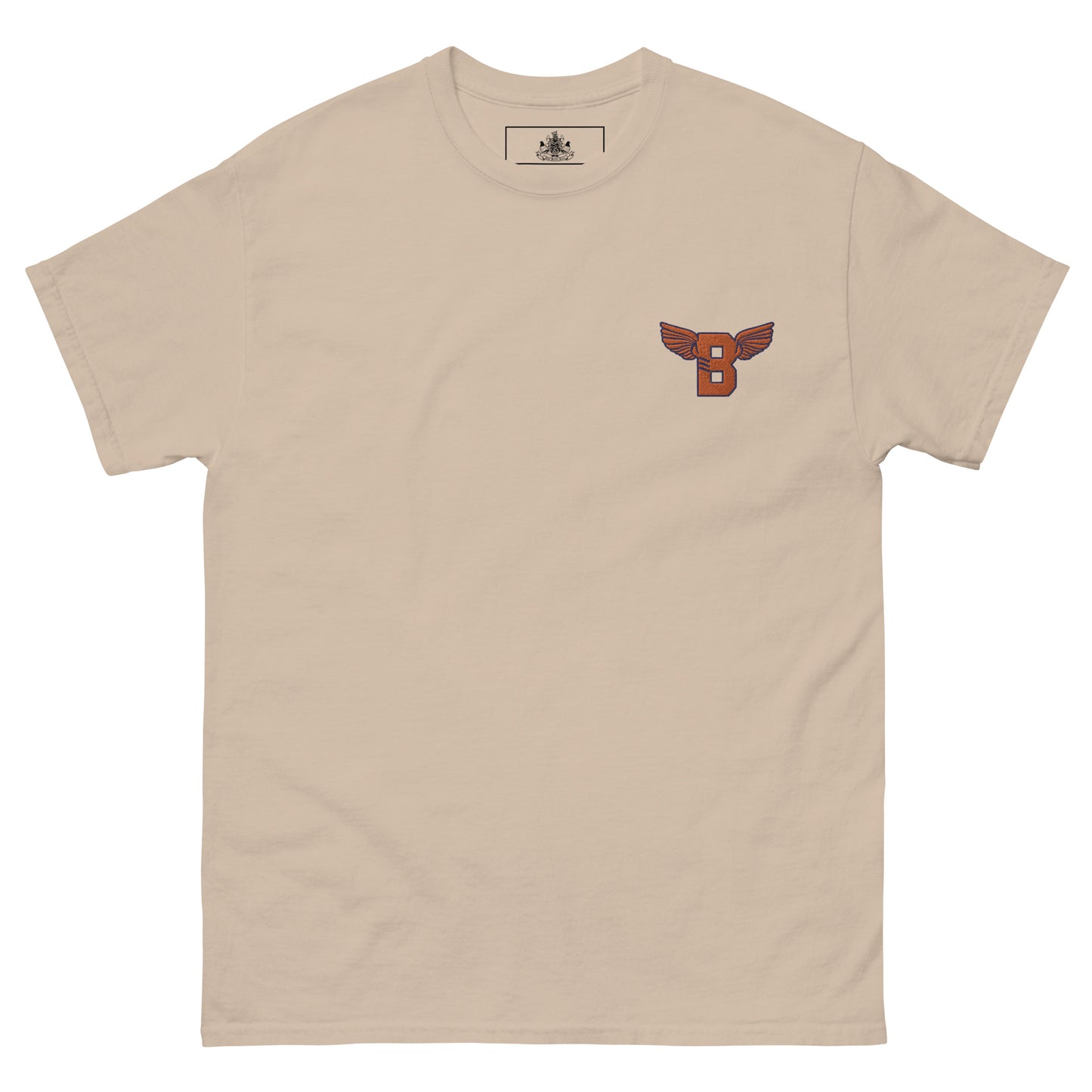 B-WING - NEIGHBORHOOD ATHLETICS CLASSIC TEE (ORANGE/NAVY)